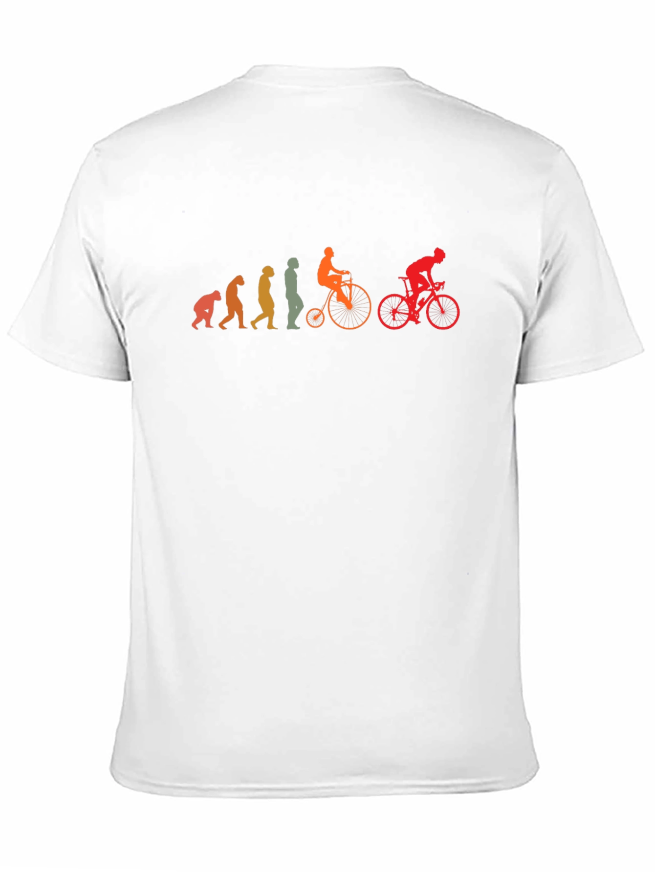 Evolution of a Cyclist T-Shirt