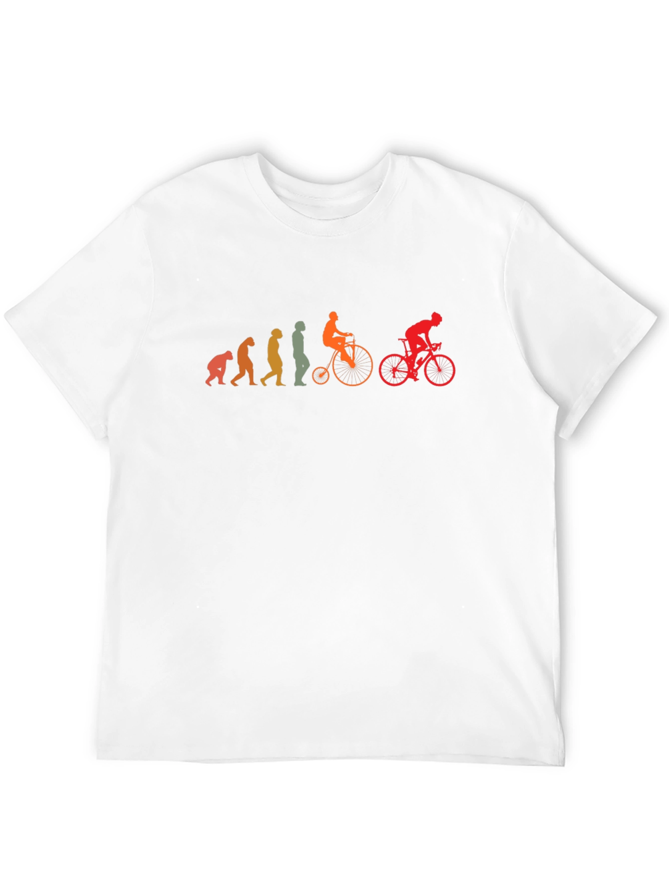 Evolution of a Cyclist T-Shirt