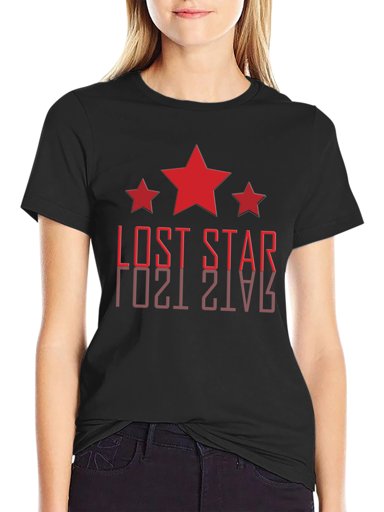 Lost Star Graphic Tee - Trendy Casual Wear