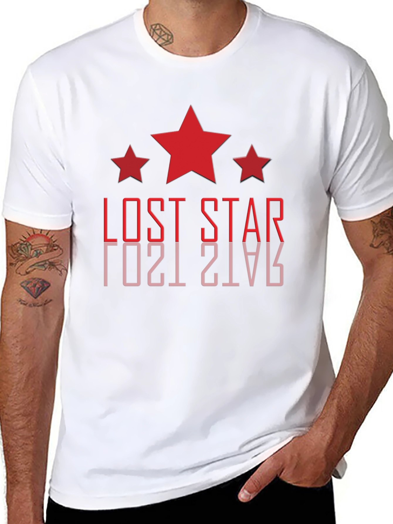 Lost Star Graphic Tee - Trendy Casual Wear