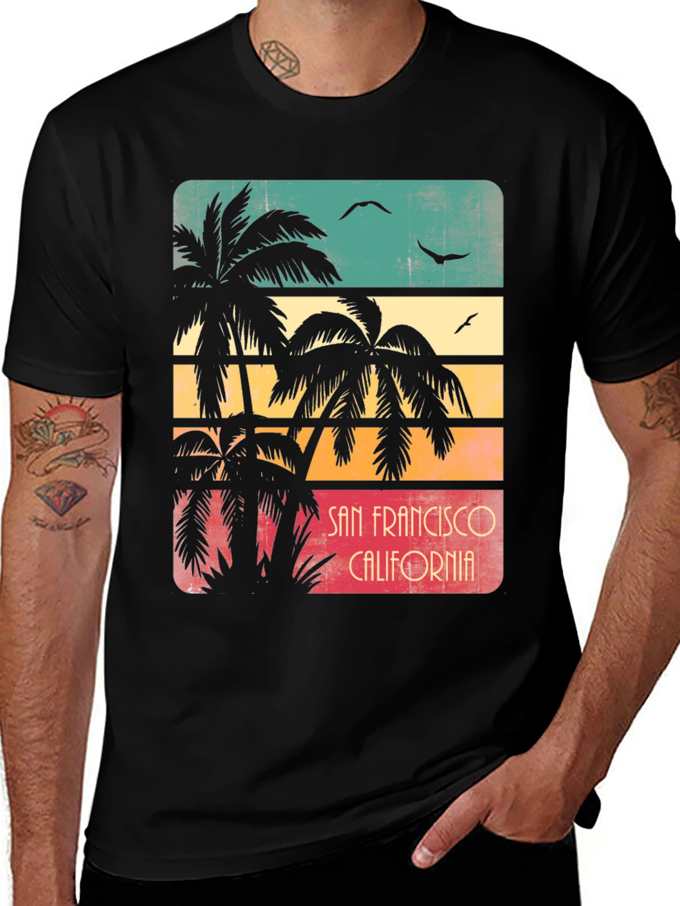 San Francisco Palms Graphic Tee