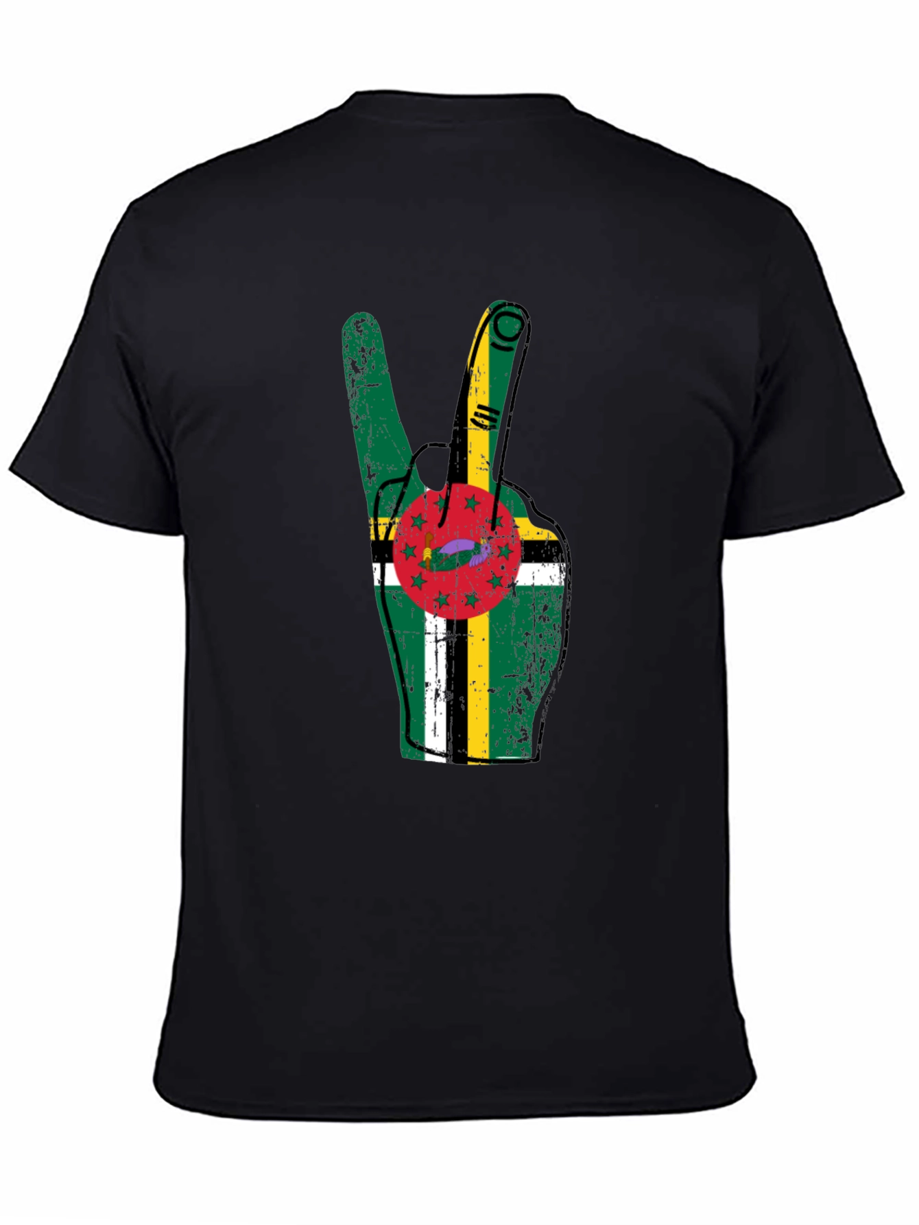 Dominica Peace Sign T-Shirt