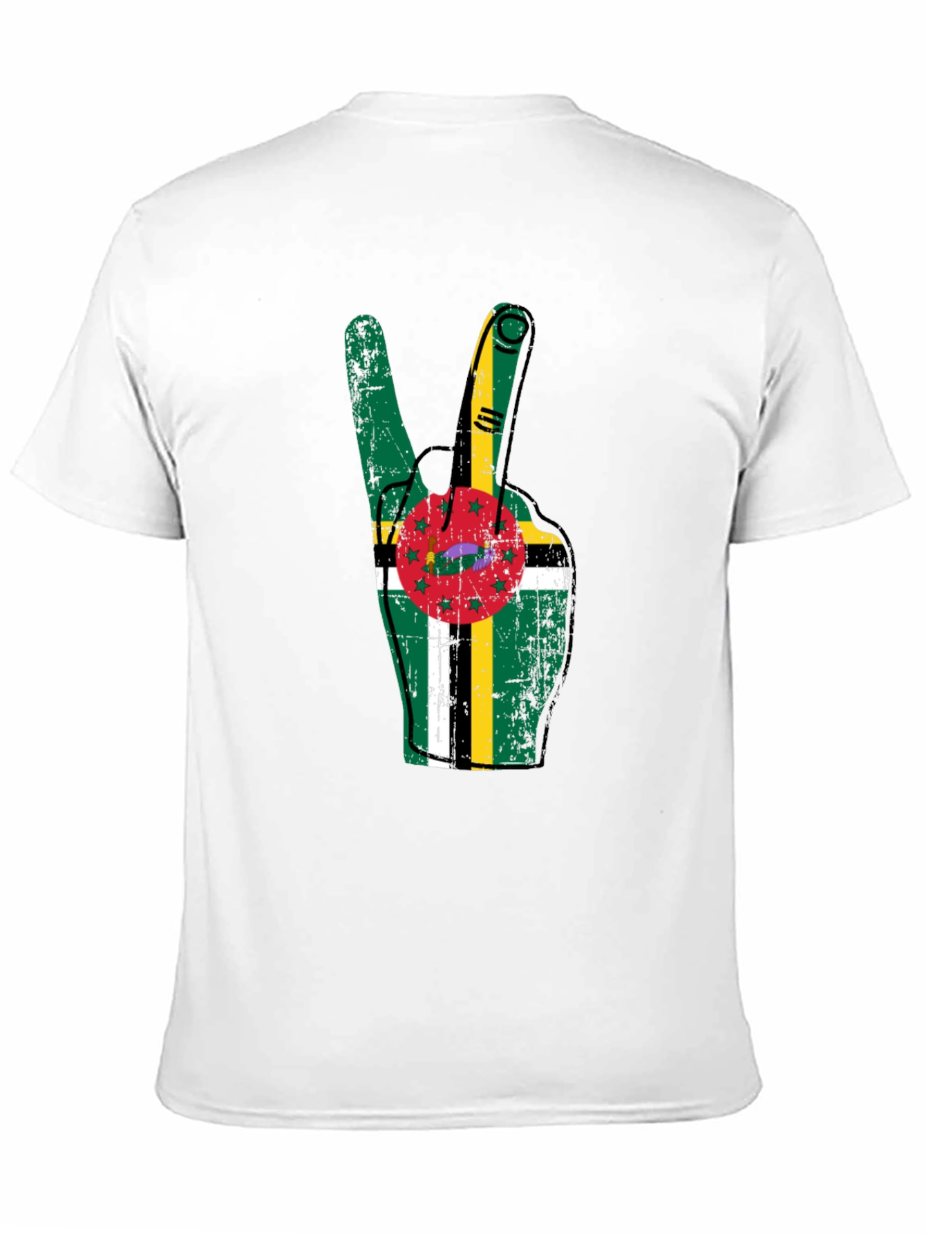 Dominica Peace Sign T-Shirt