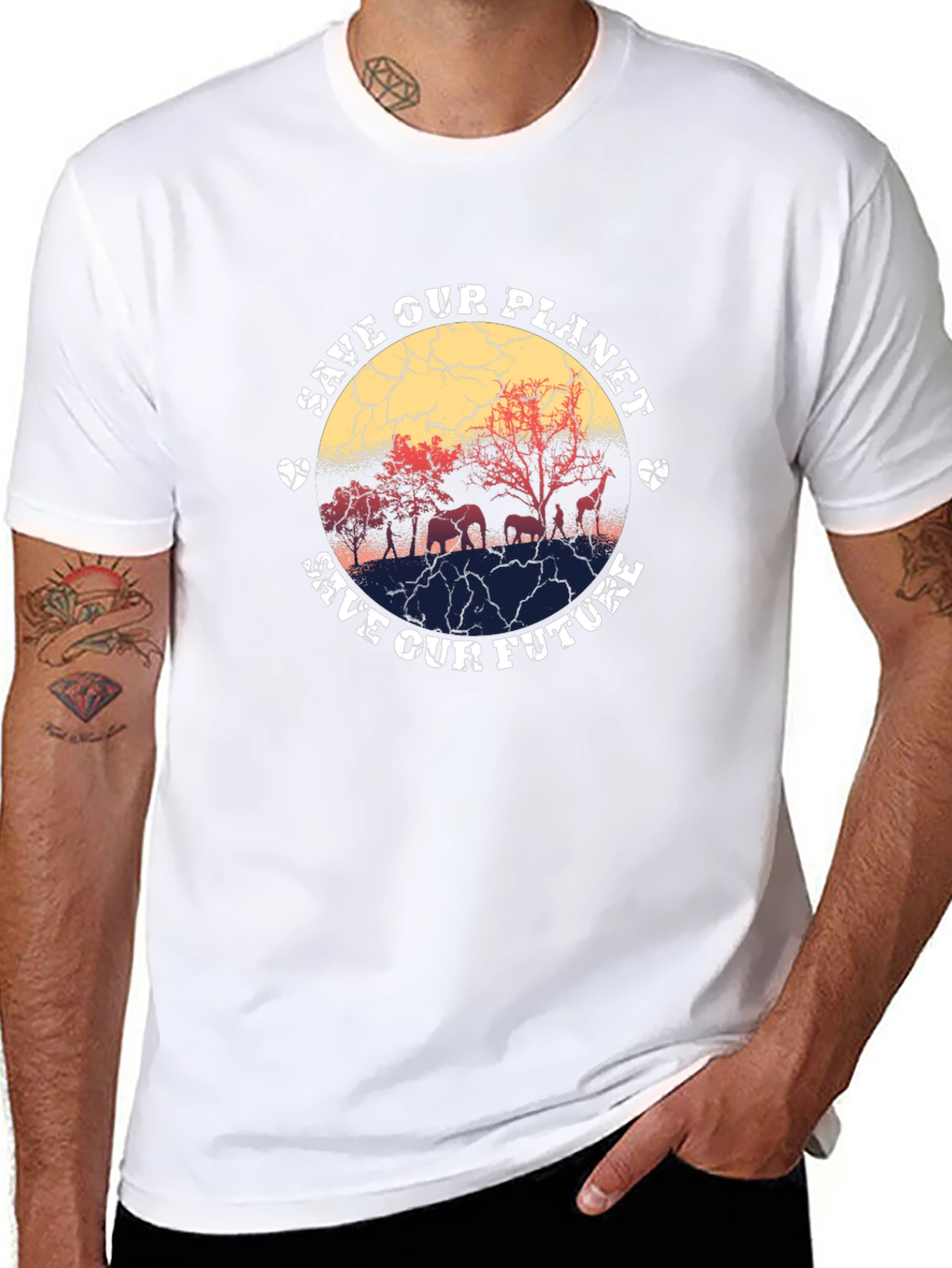 Save Our Planet Graphic T-Shirt