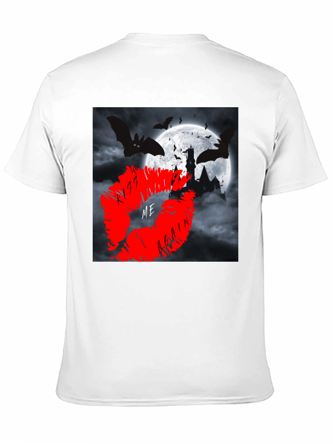 Kiss Me Again T-Shirt - Spooky Halloween Design