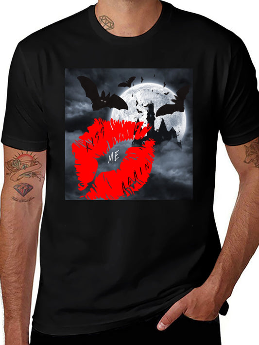 Kiss Me Again T-Shirt - Spooky Halloween Design