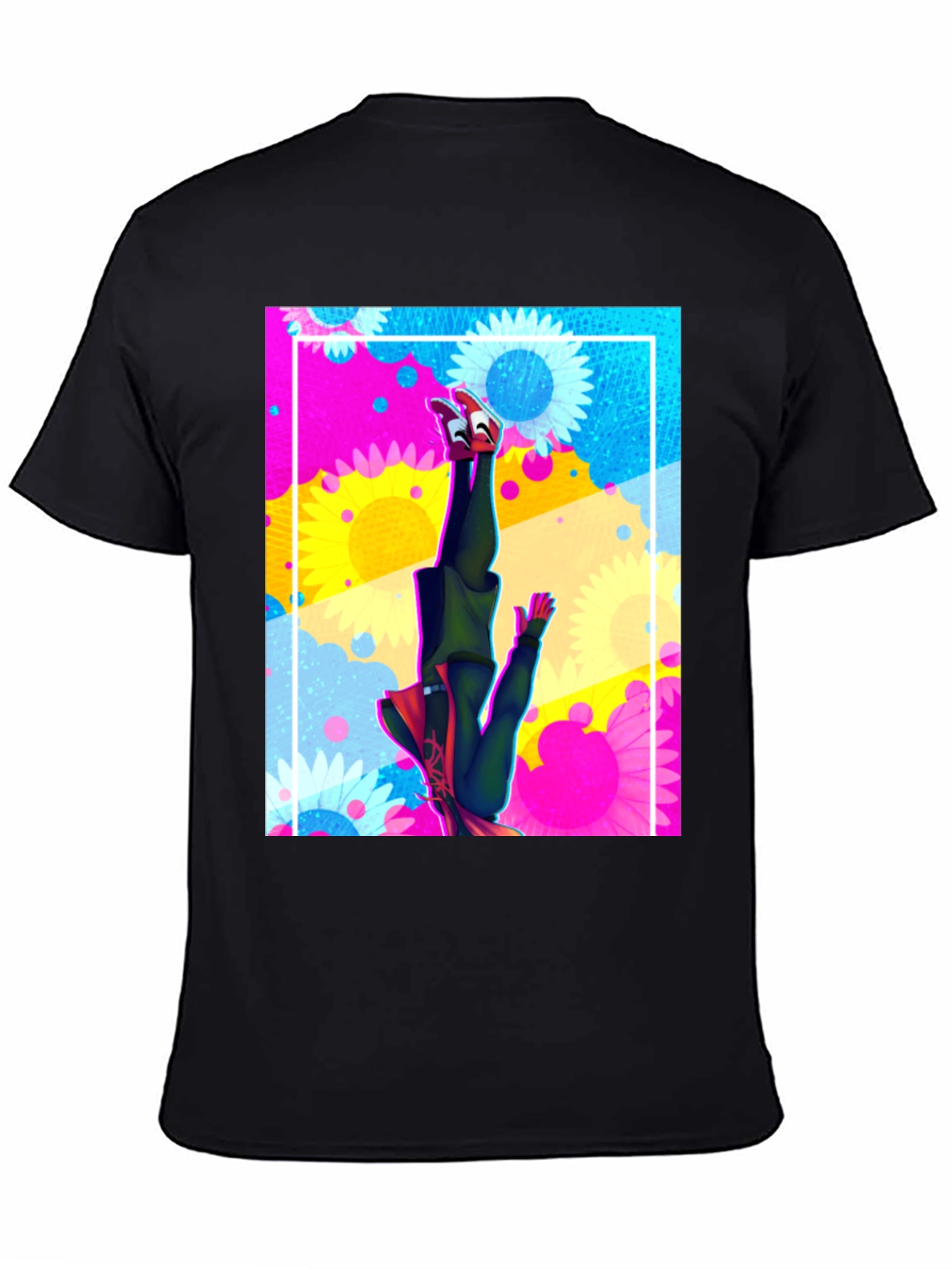 Miles Morales Upside Down Graphic Tee