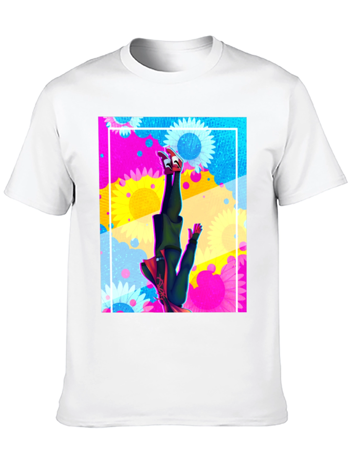 Miles Morales Upside Down Graphic Tee