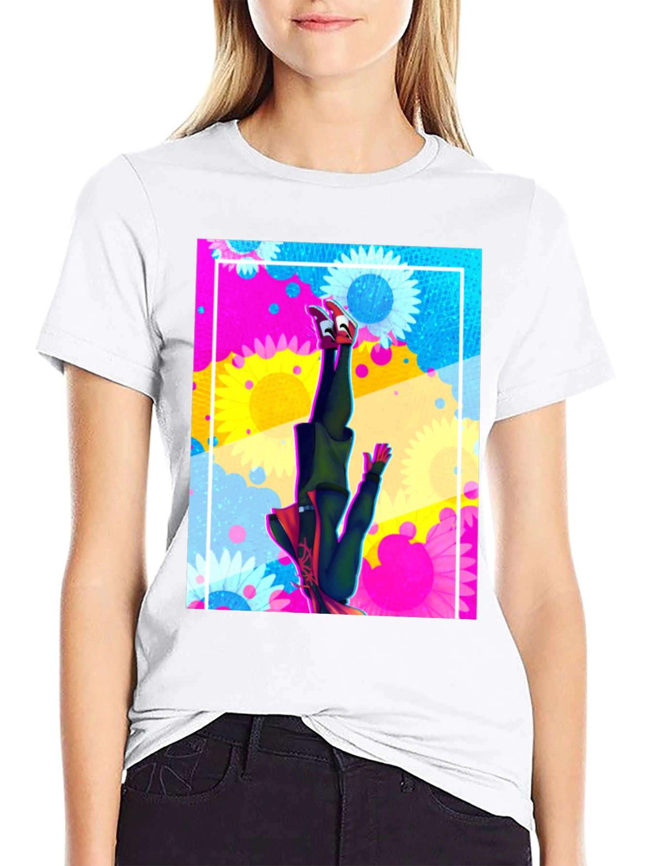 Miles Morales Upside Down Graphic Tee