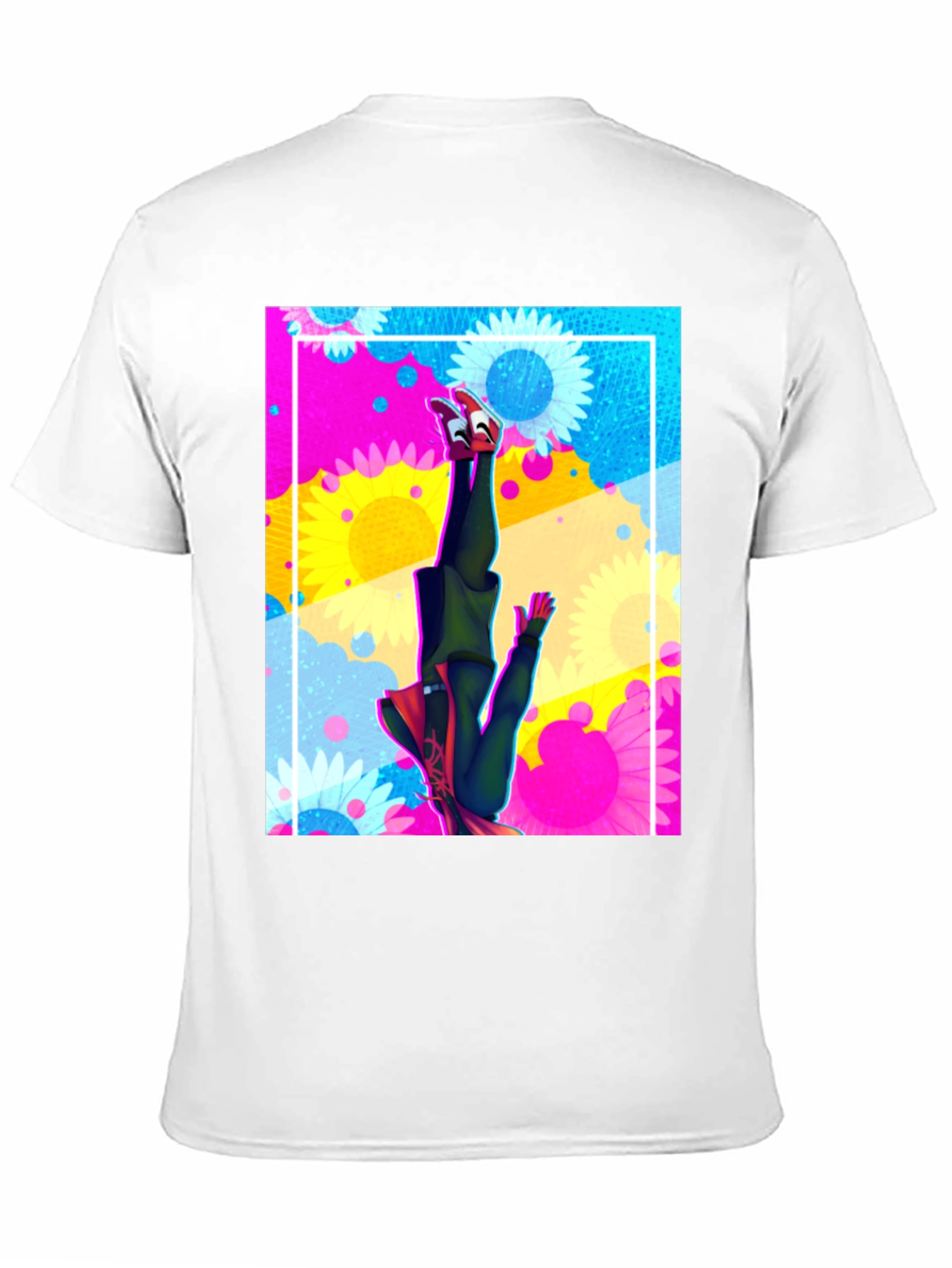 Miles Morales Upside Down Graphic Tee