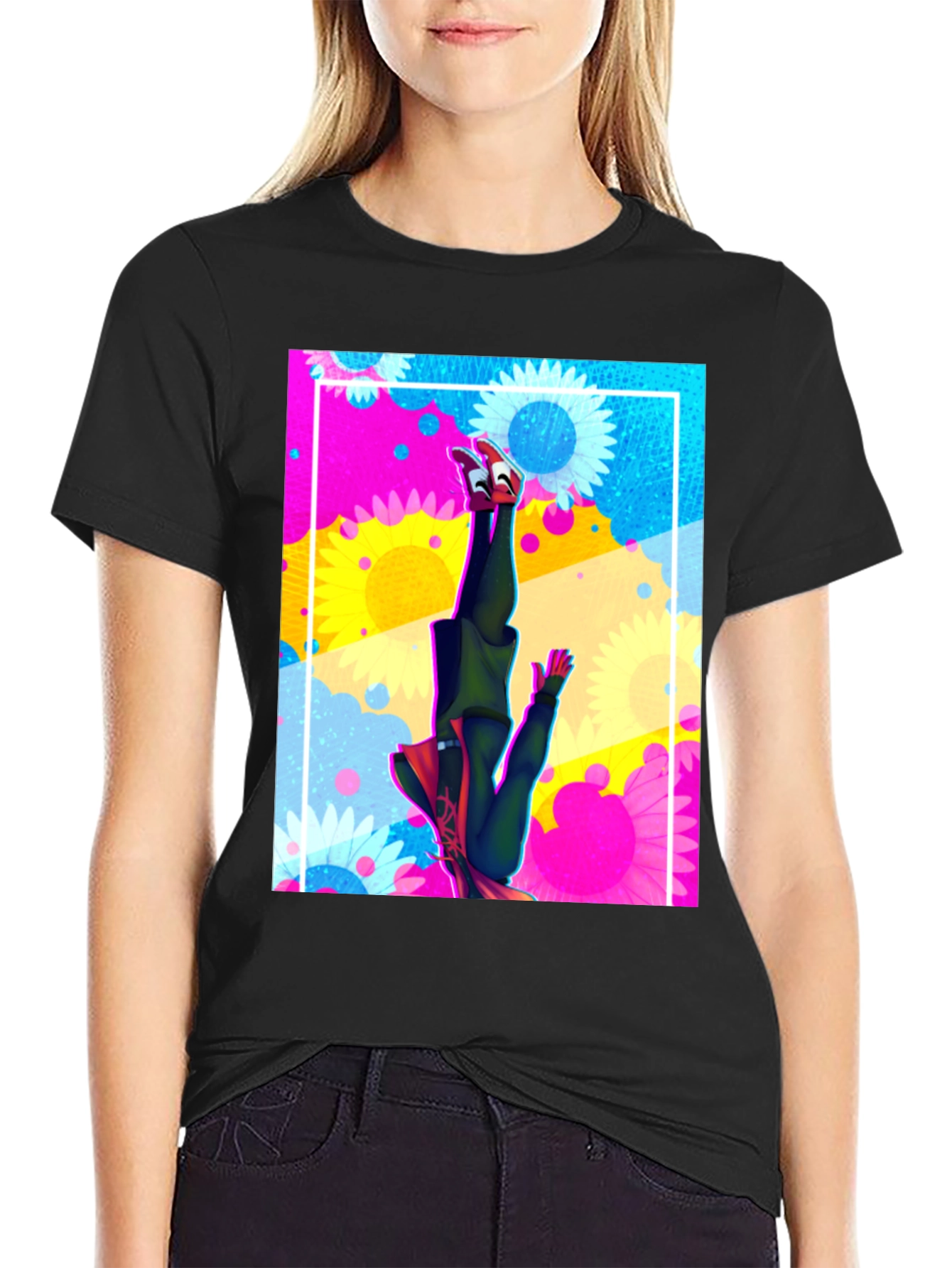 Miles Morales Upside Down Graphic Tee