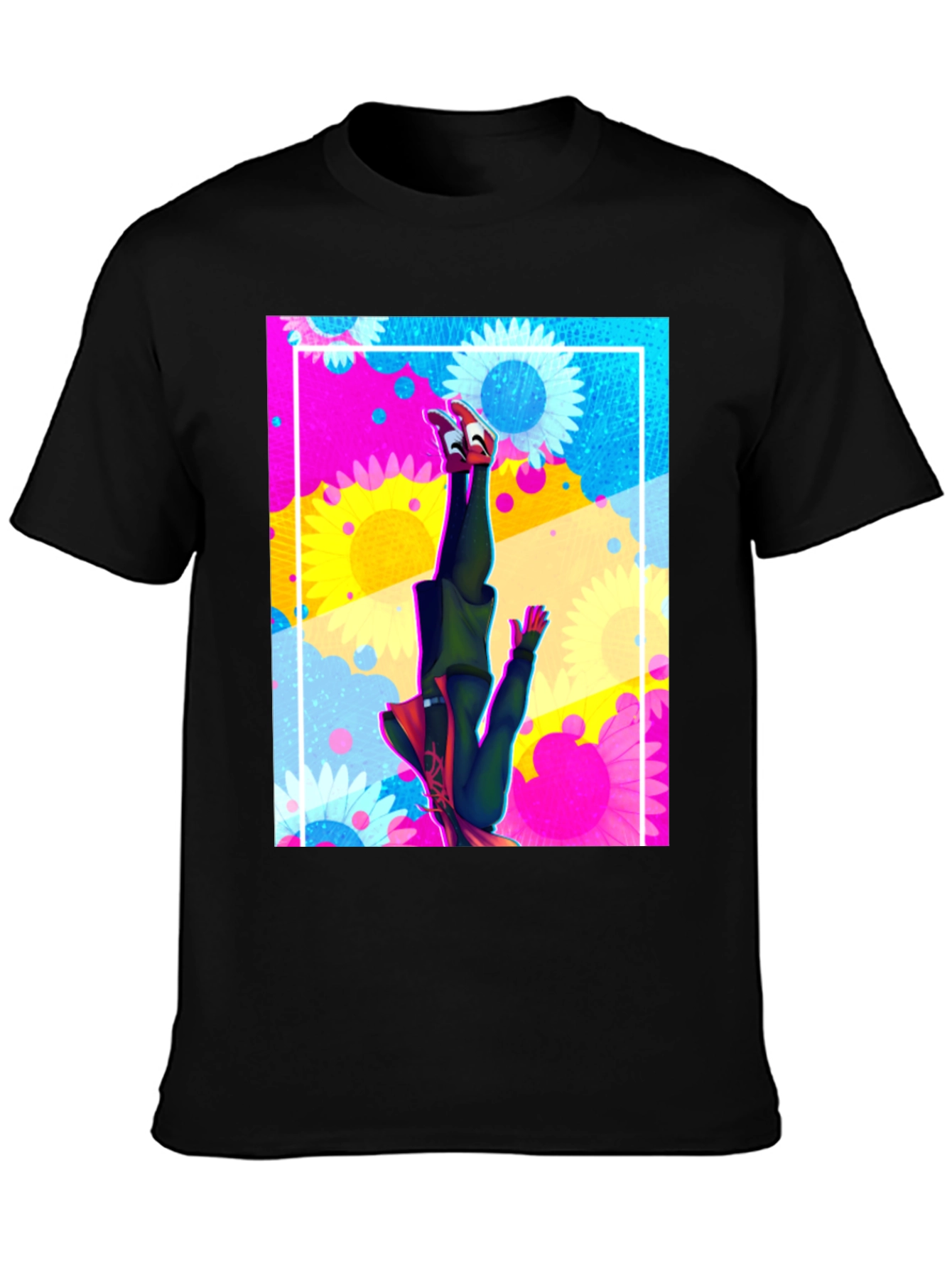 Miles Morales Upside Down Graphic Tee
