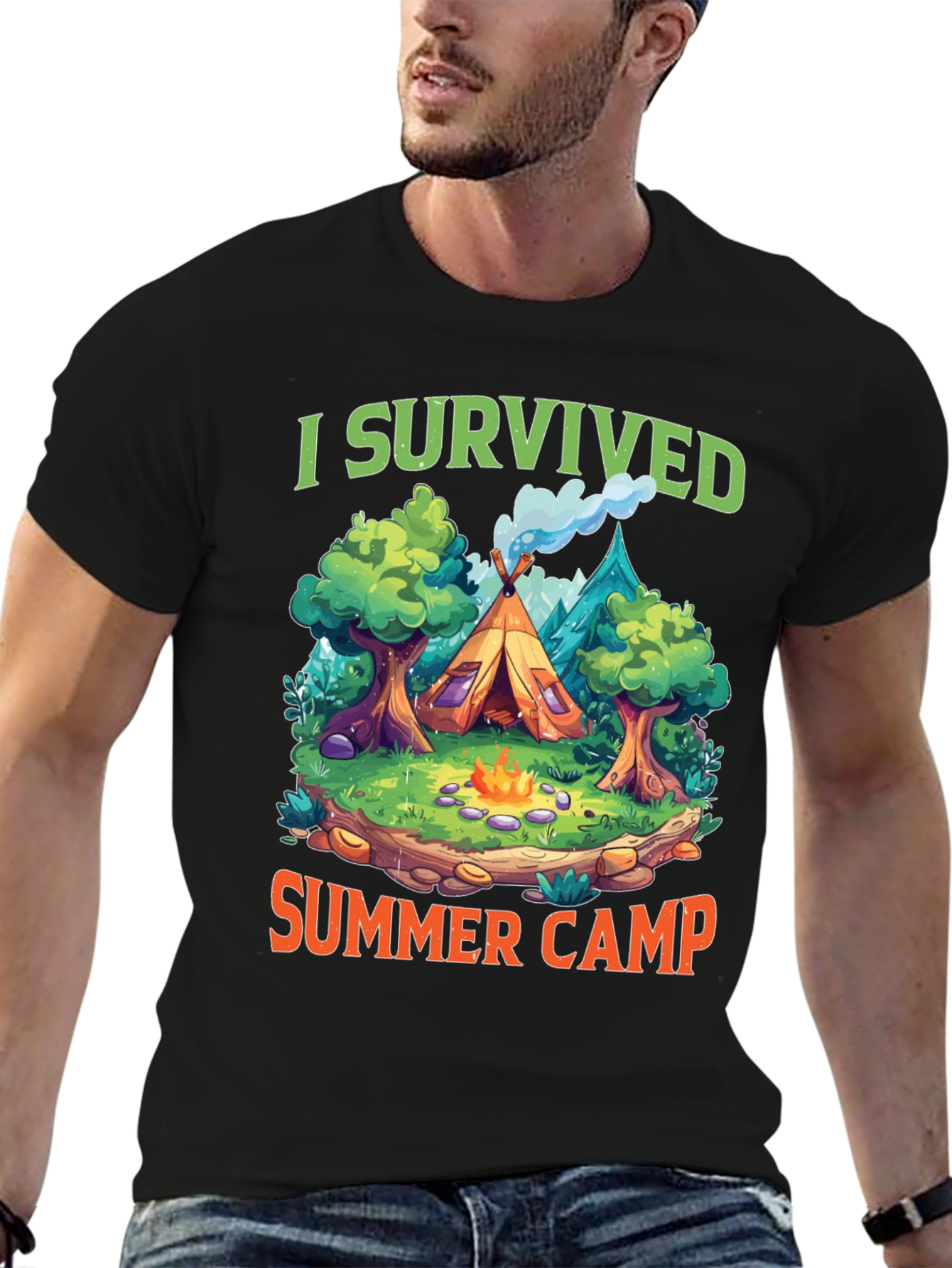 I Survived Summer Camp T-Shirt