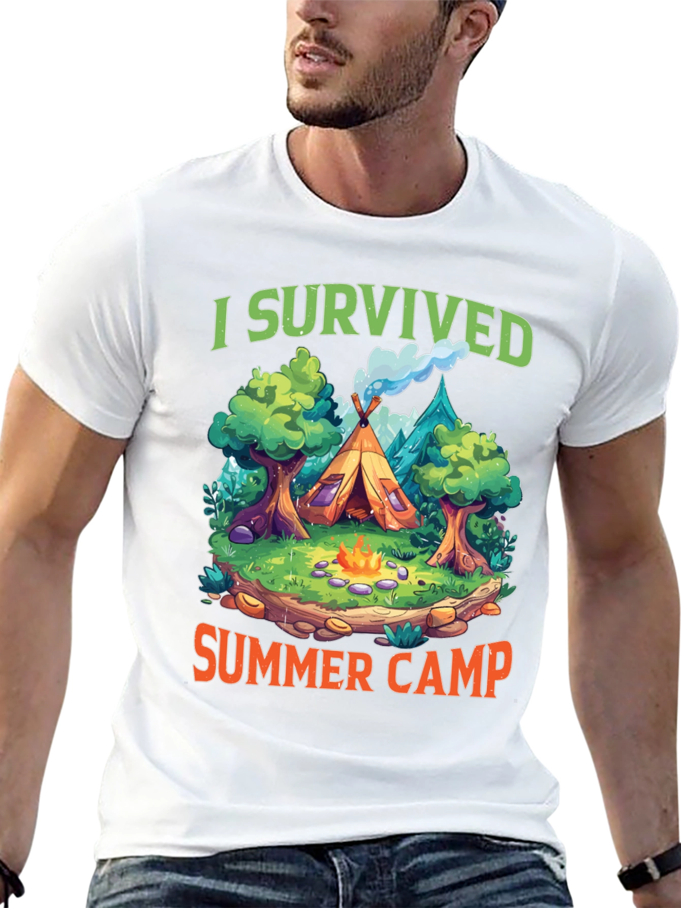 I Survived Summer Camp T-Shirt