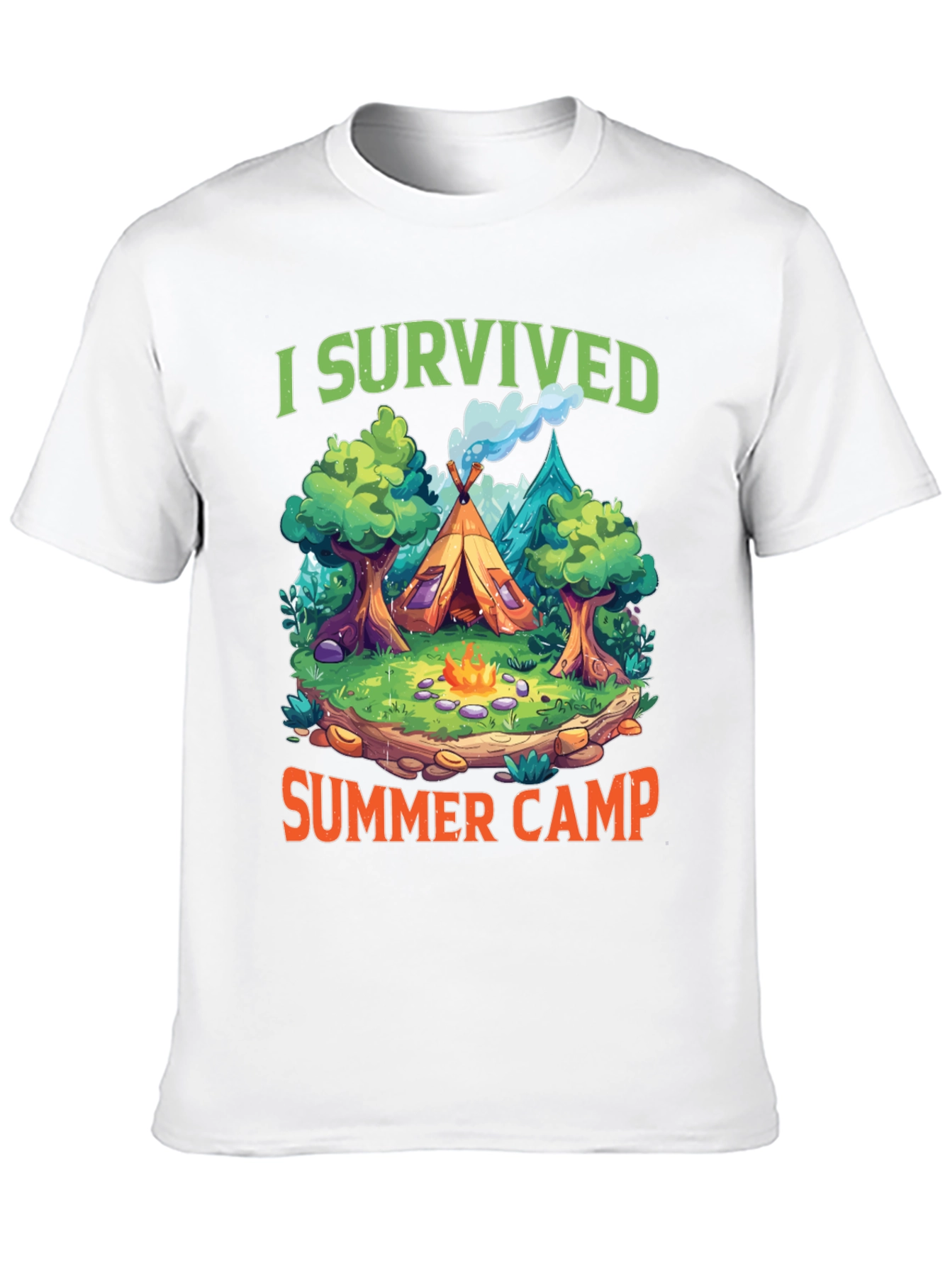 I Survived Summer Camp T-Shirt
