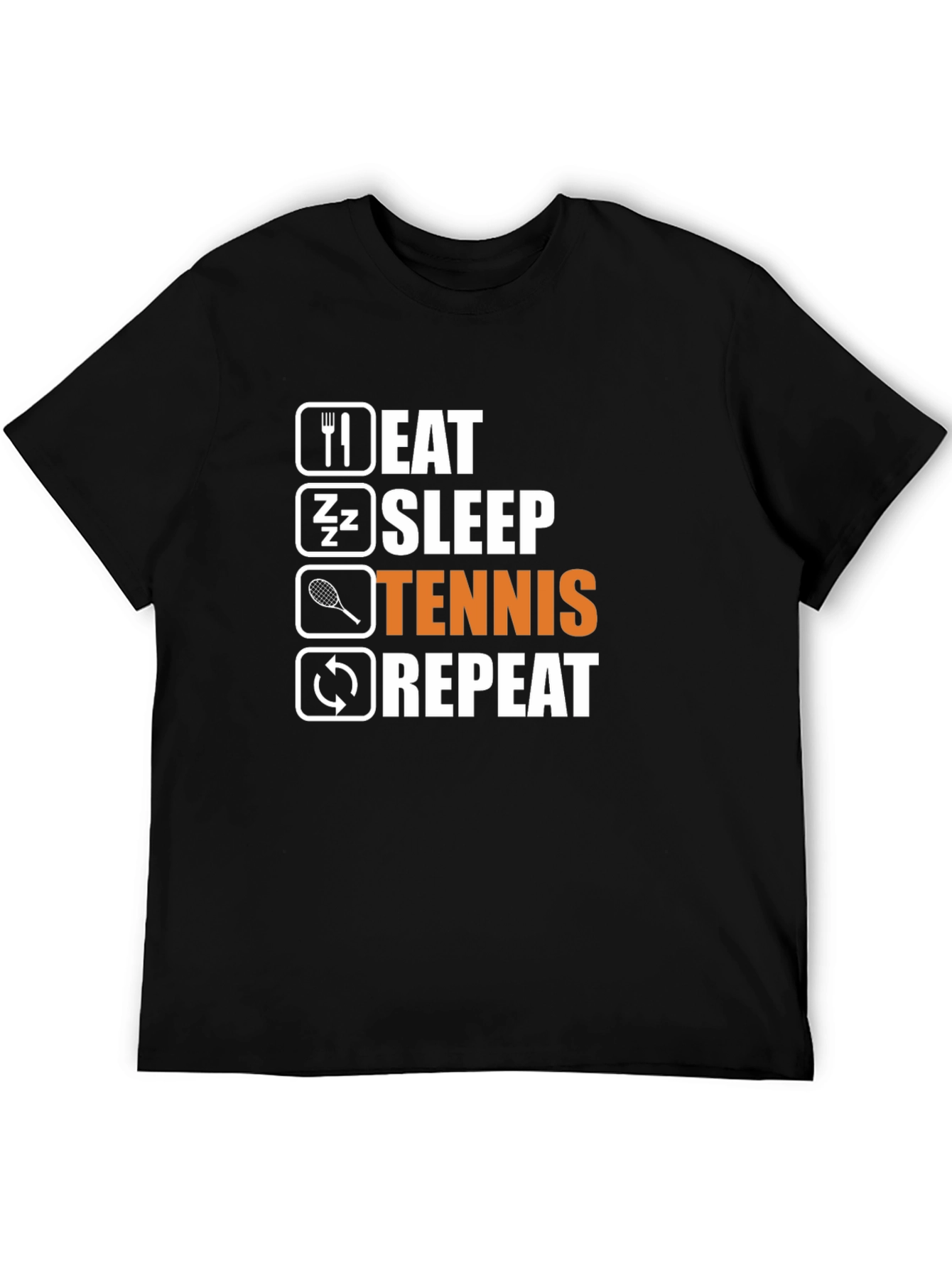Eat Sleep Tennis Repeat T-Shirt