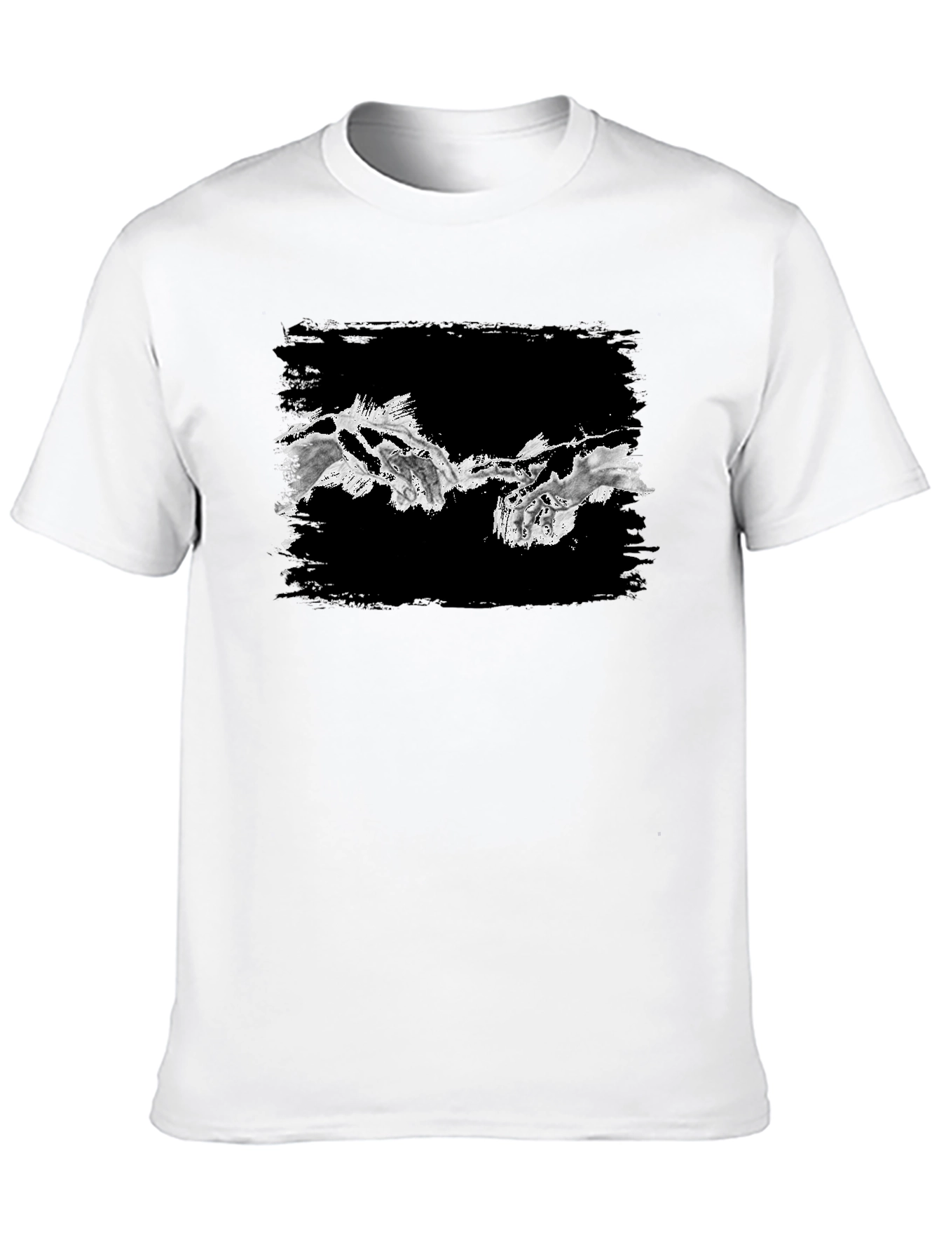 Creation of Adam Inspired Graphic Tee - Black