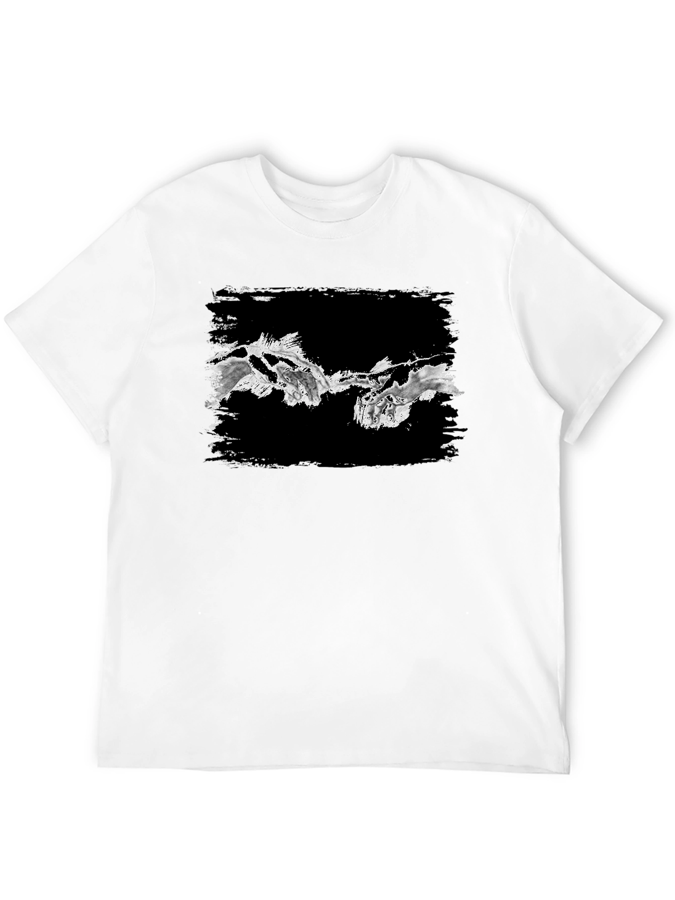 Creation of Adam Inspired Graphic Tee - Black