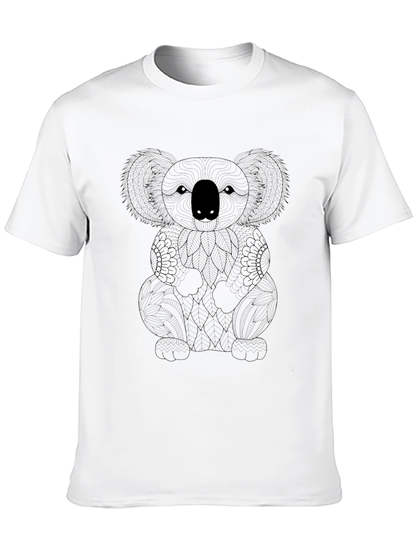 Koala Bear Graphic Print T-Shirt