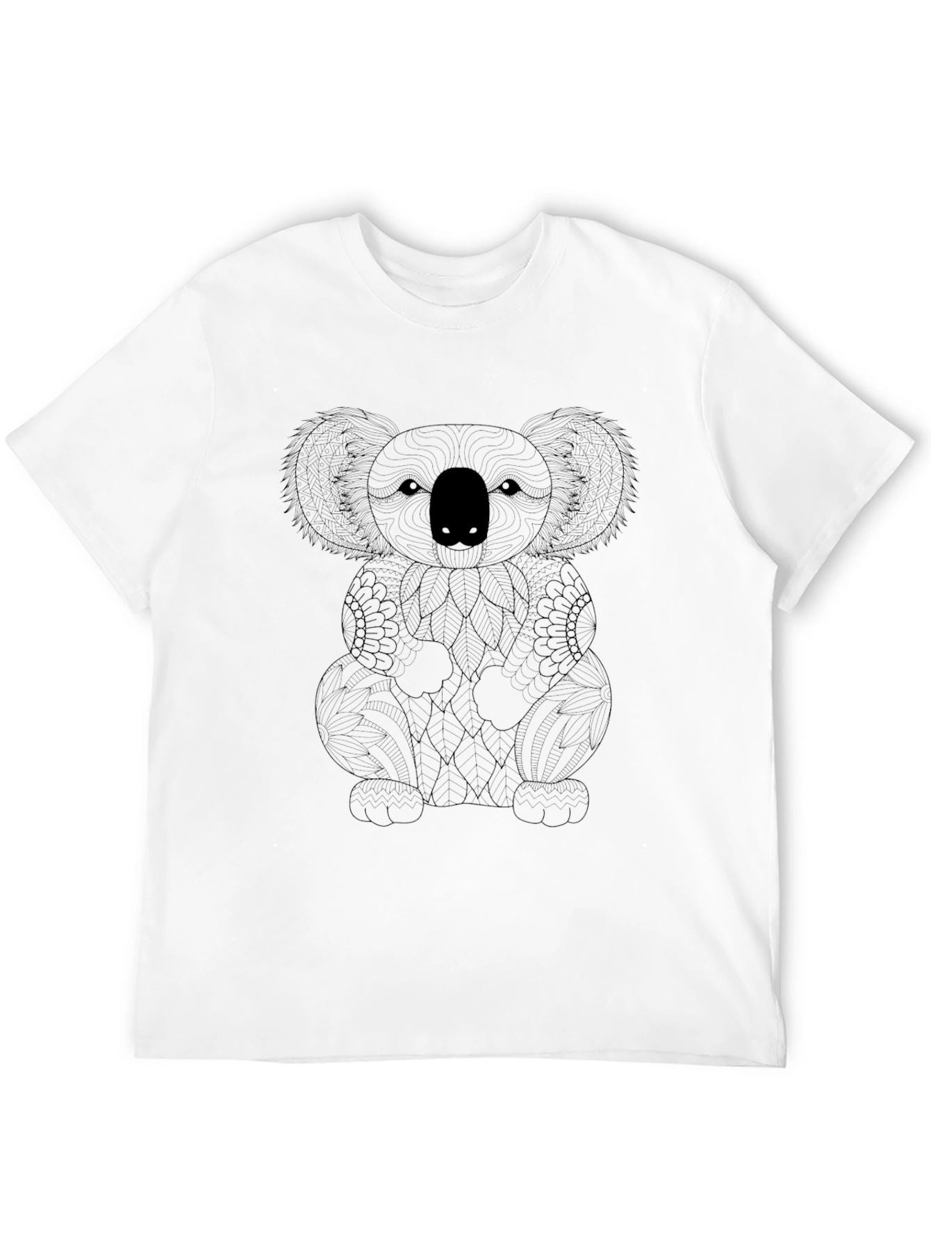 Koala Bear Graphic Print T-Shirt