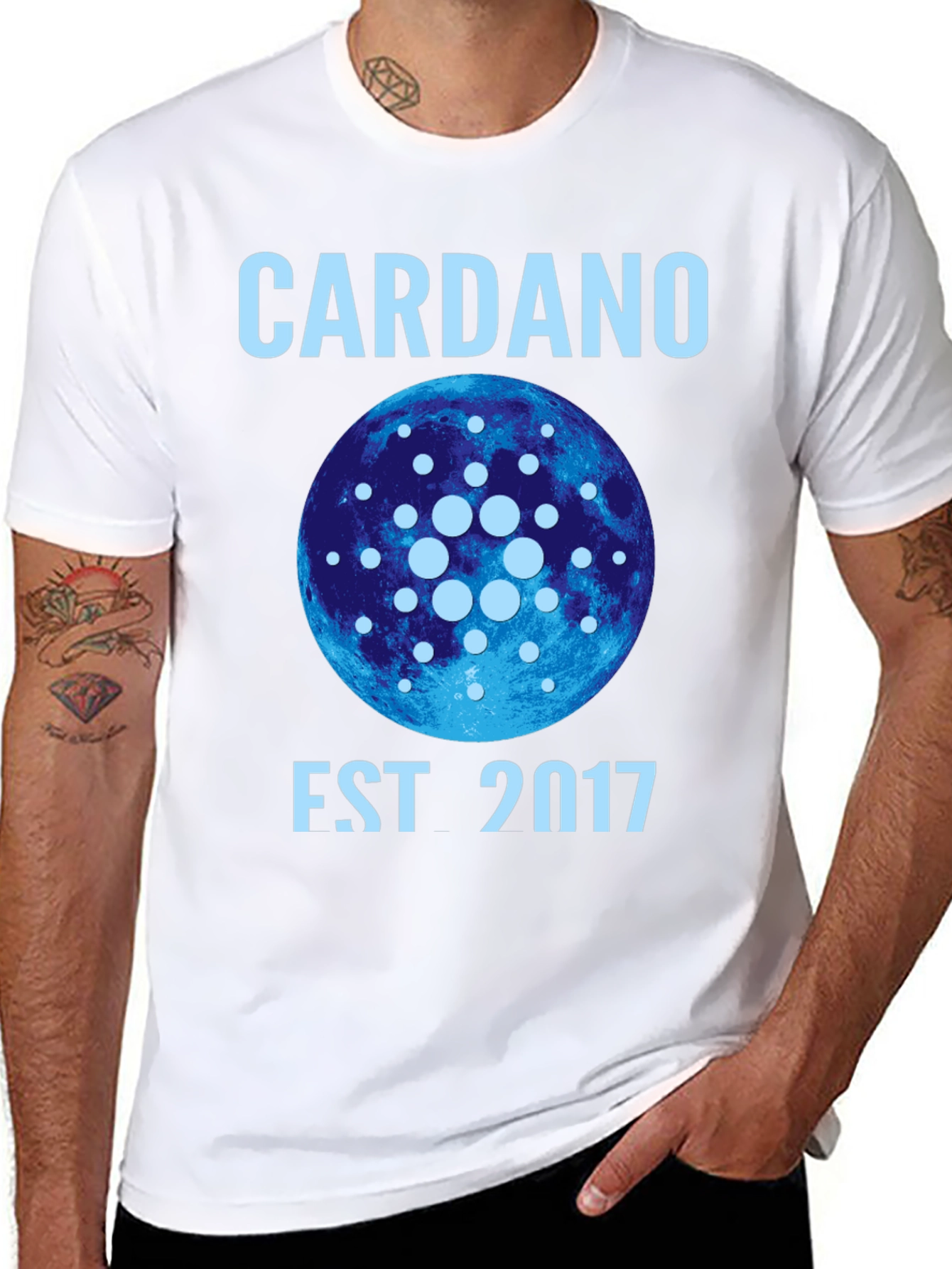 Cardano Est 2017 Black T-Shirt