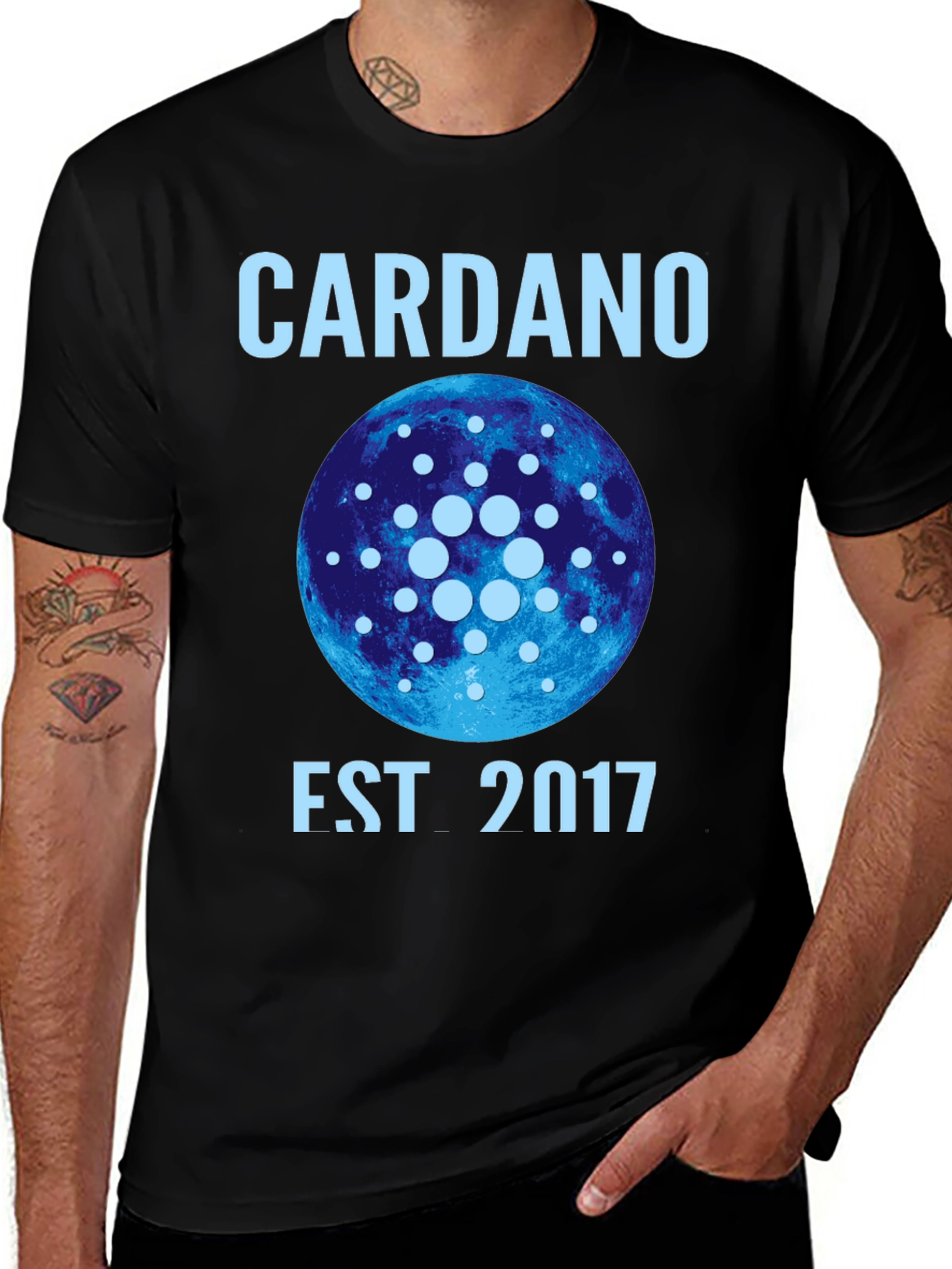 Cardano Est 2017 Black T-Shirt