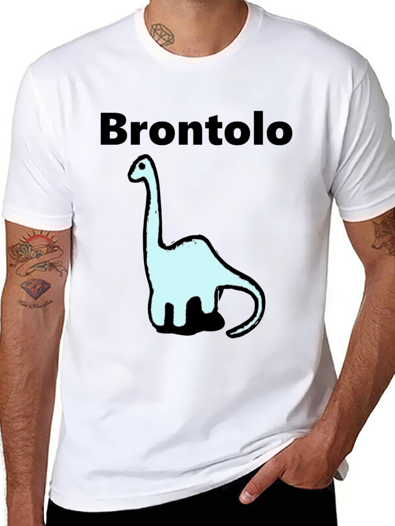 Brontolo Dinosaur Graphic T-Shirt
