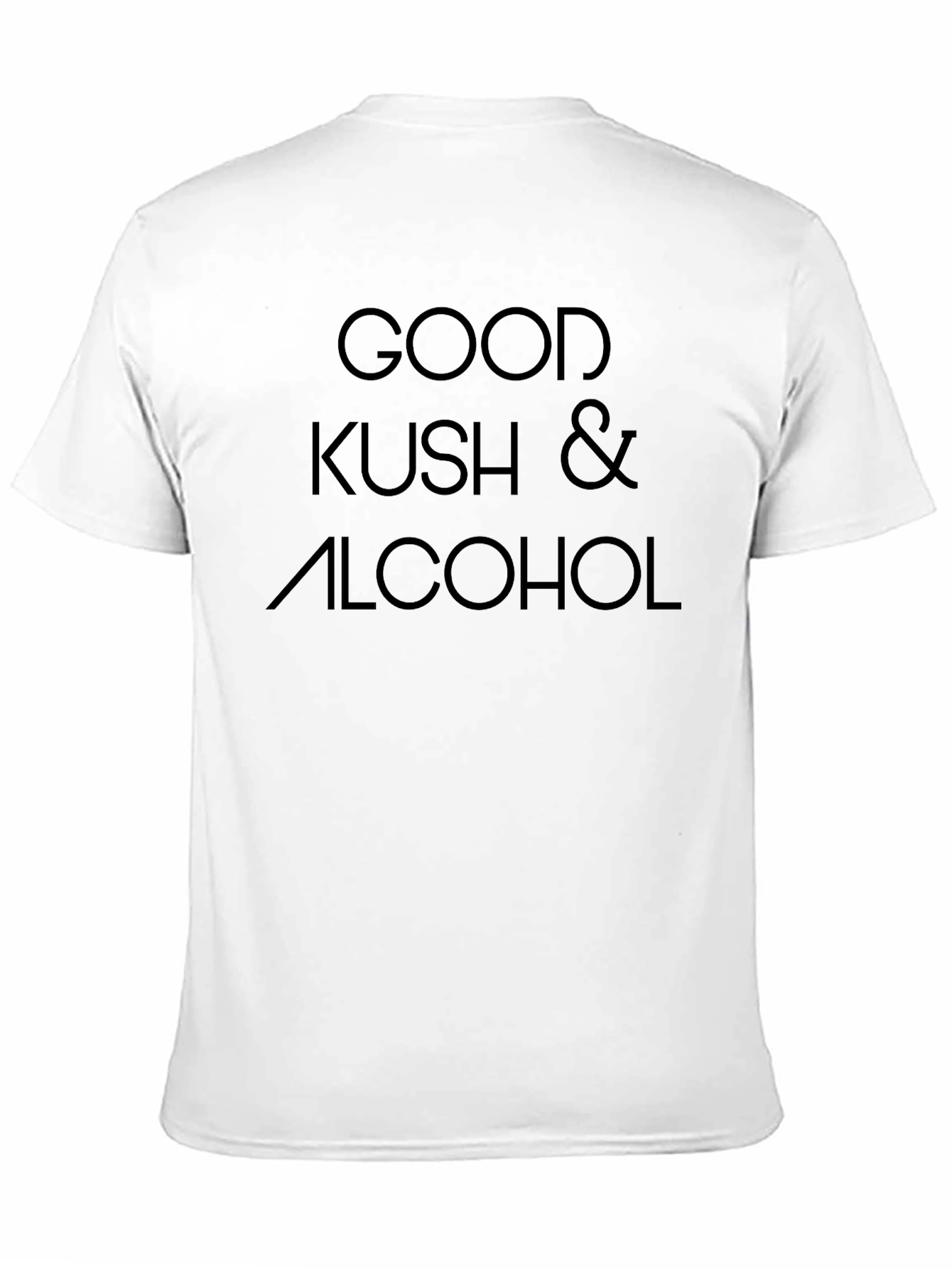 Good Kush & Alcohol Graphic T-Shirt