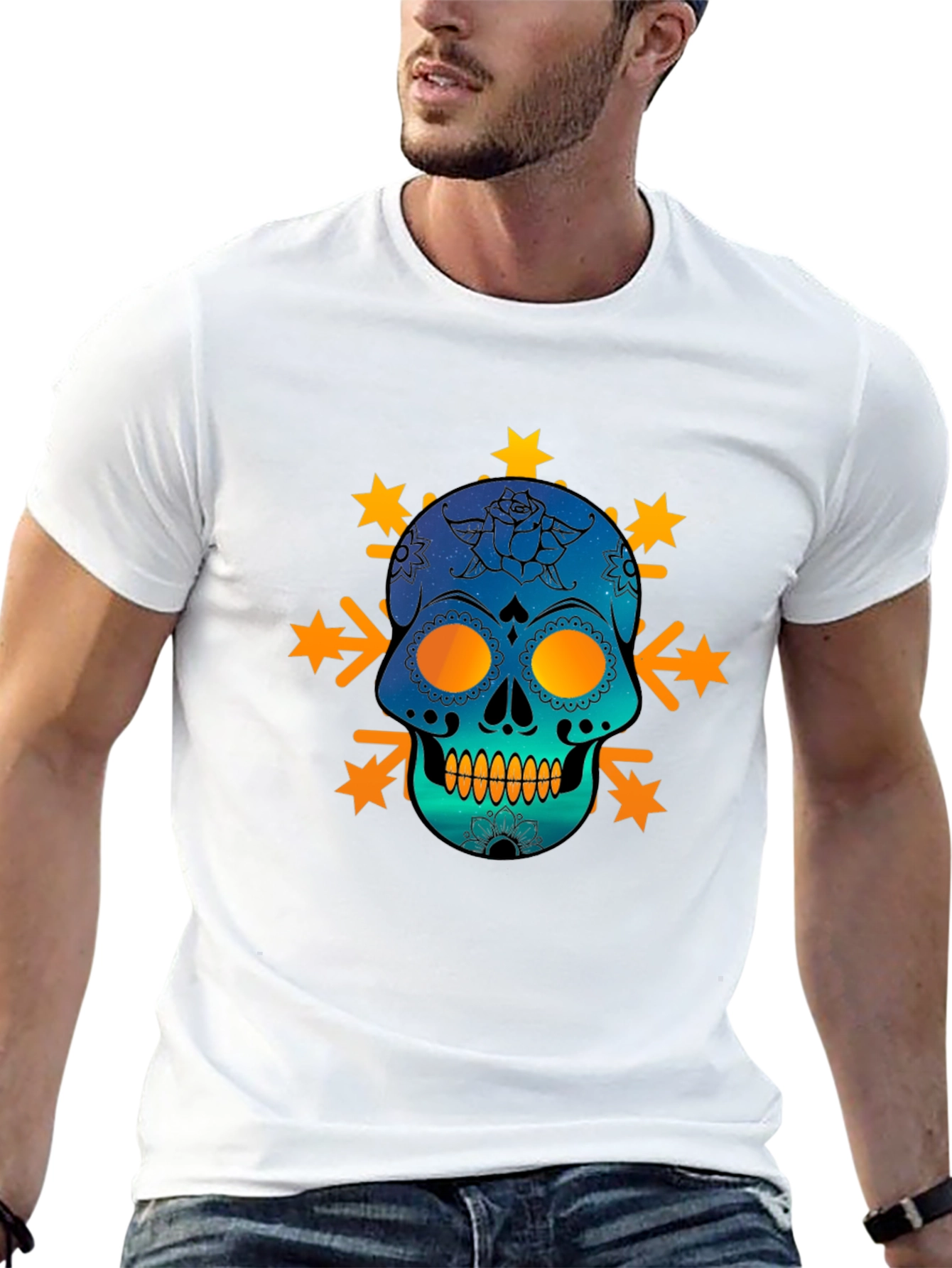 Skull Graphic T-Shirt - Unique Design