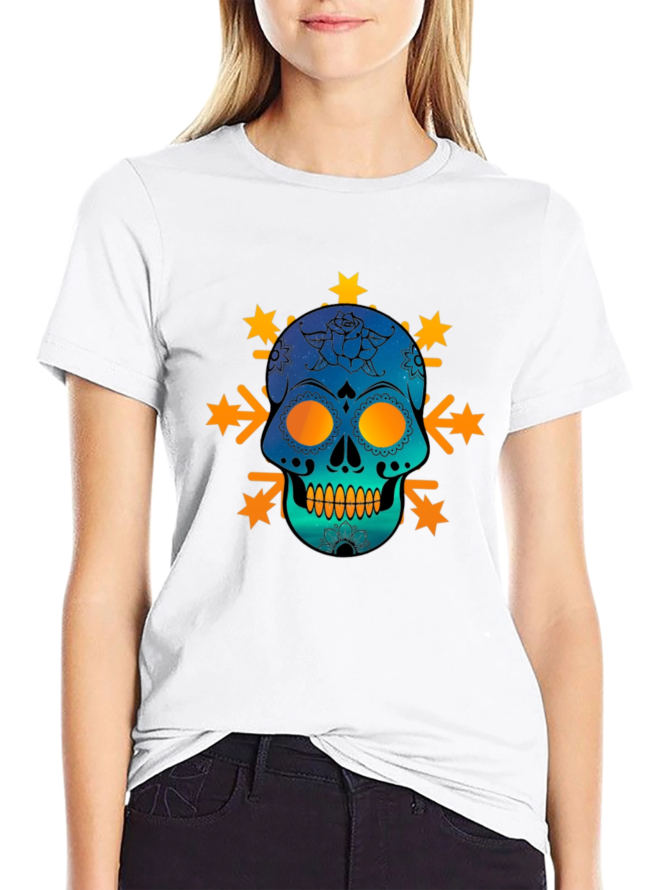 Skull Graphic T-Shirt - Unique Design