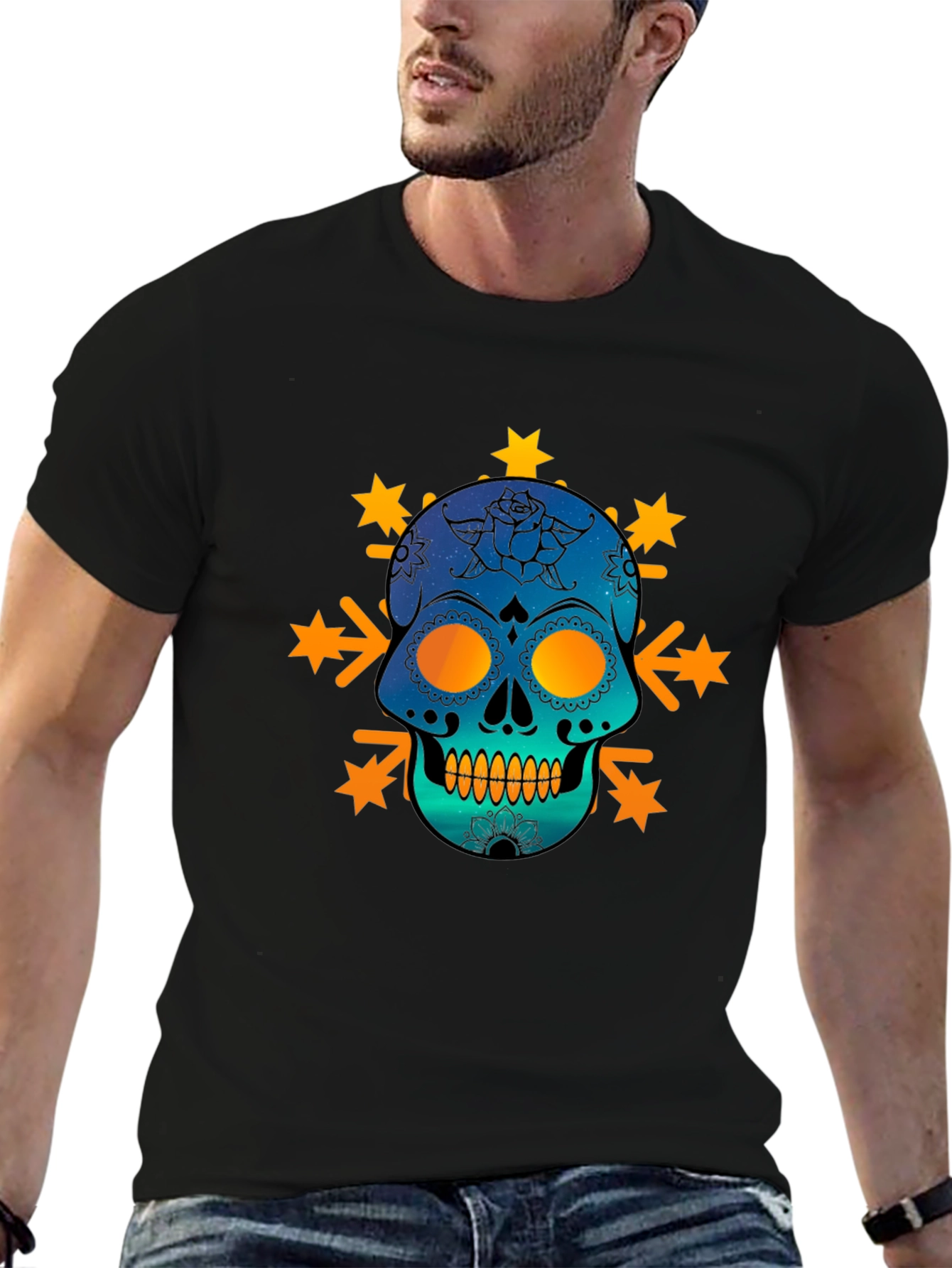 Skull Graphic T-Shirt - Unique Design