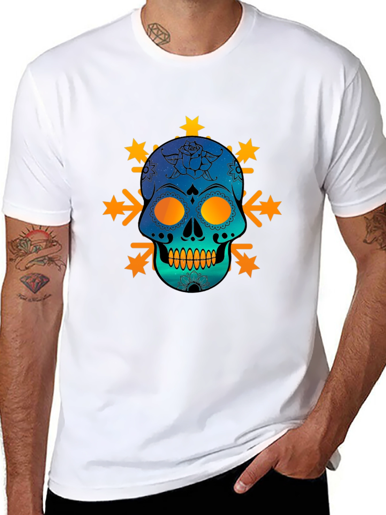 Skull Graphic T-Shirt - Unique Design
