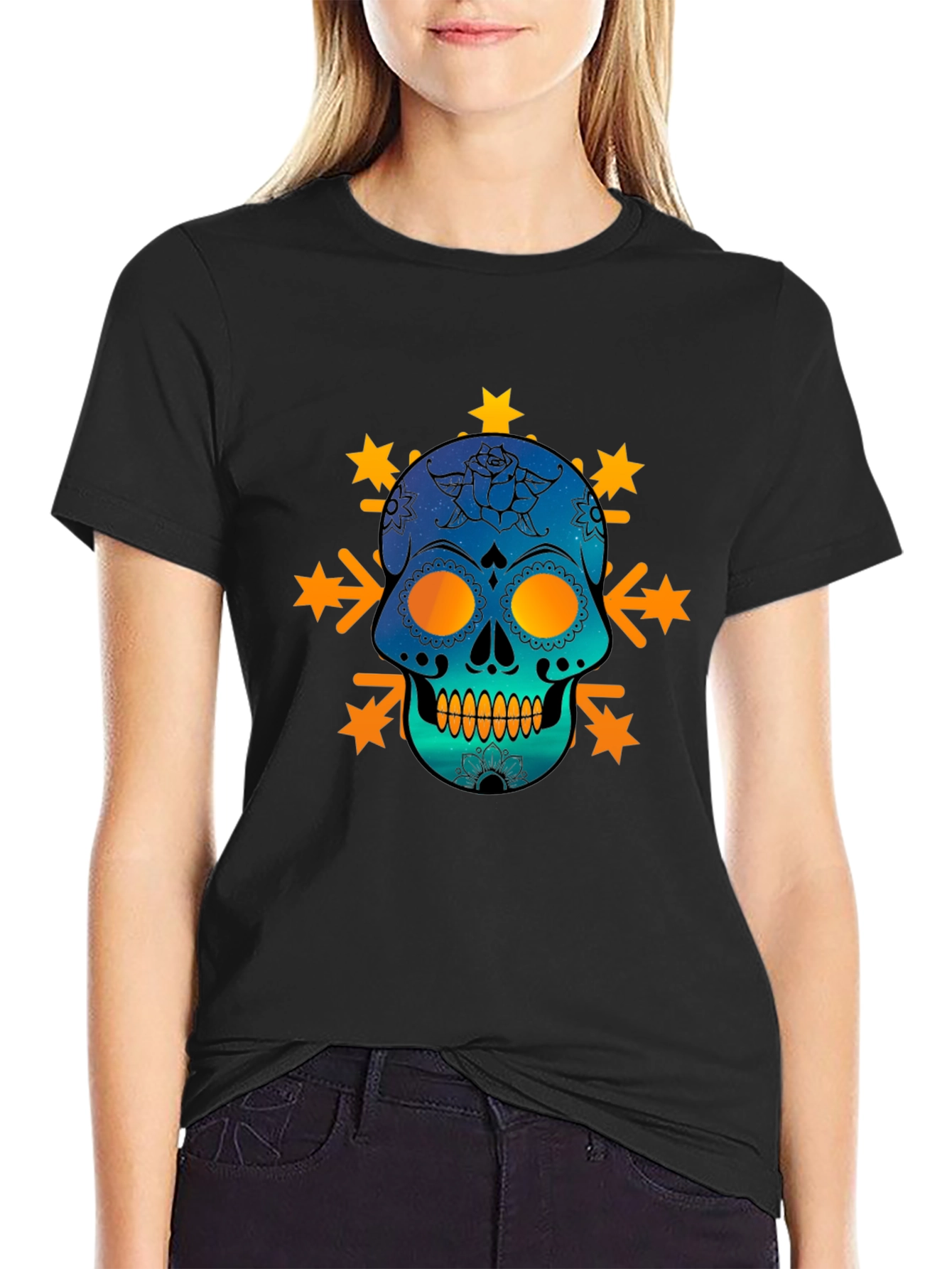 Skull Graphic T-Shirt - Unique Design