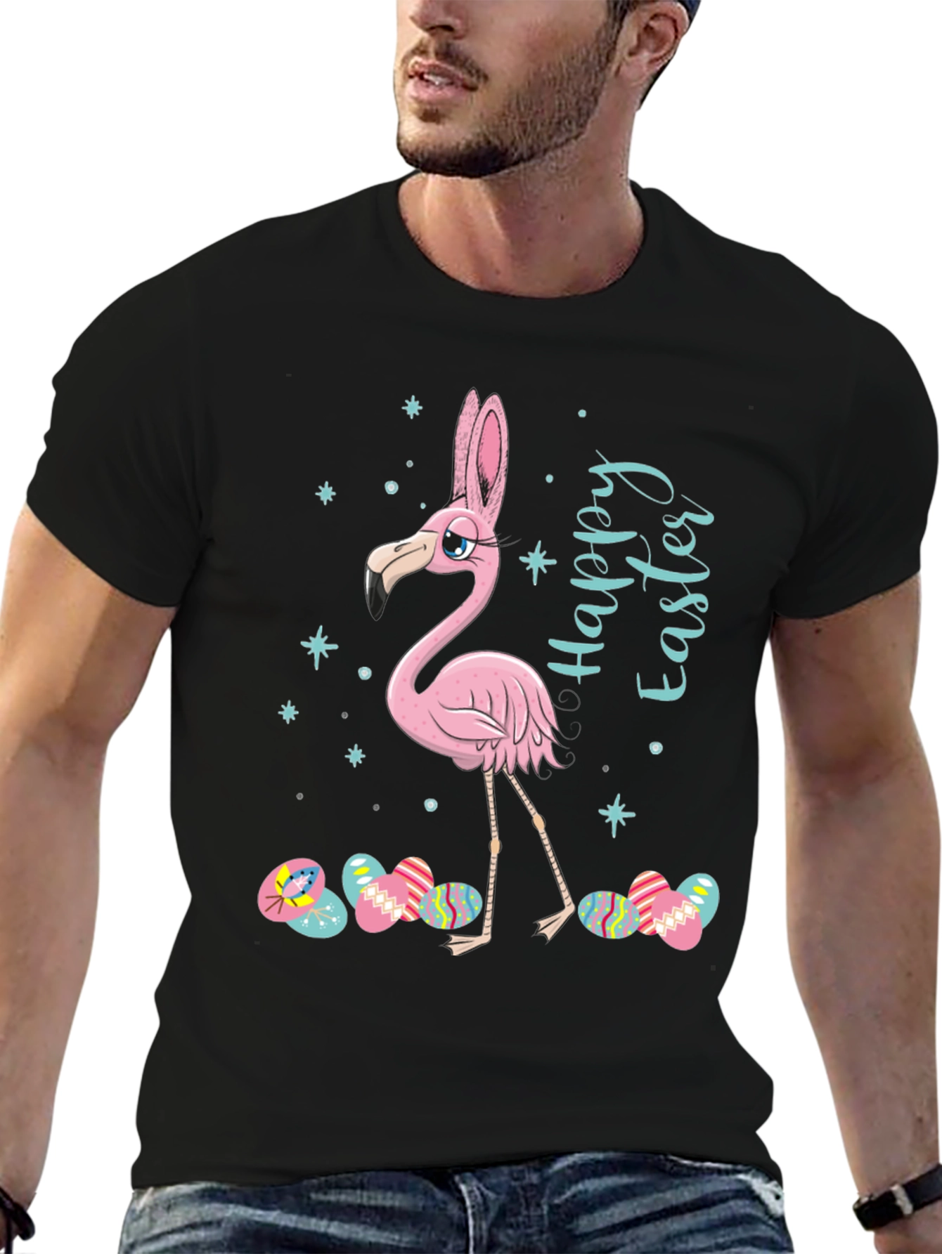 Easter Flamingo T-Shirt