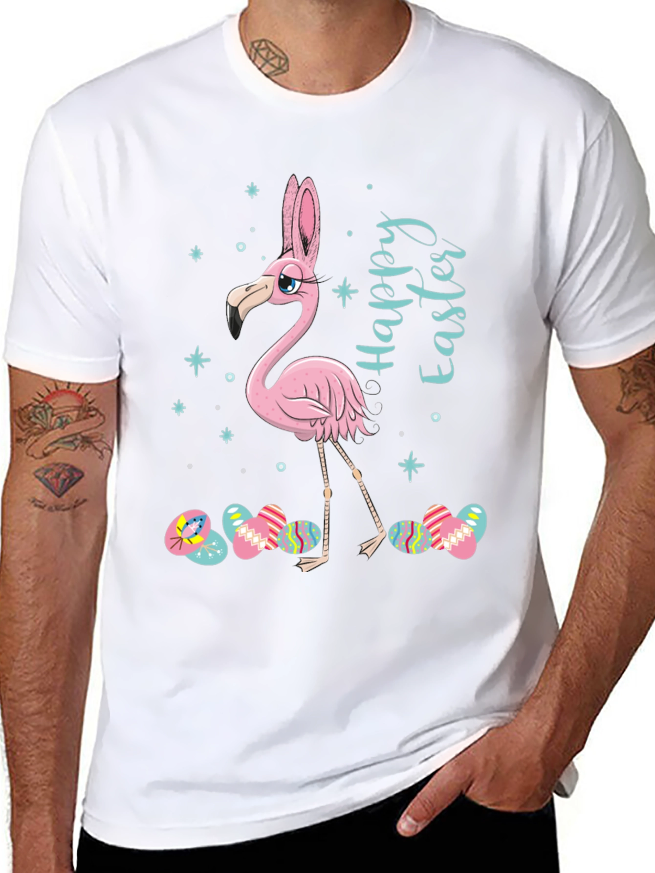 Easter Flamingo T-Shirt