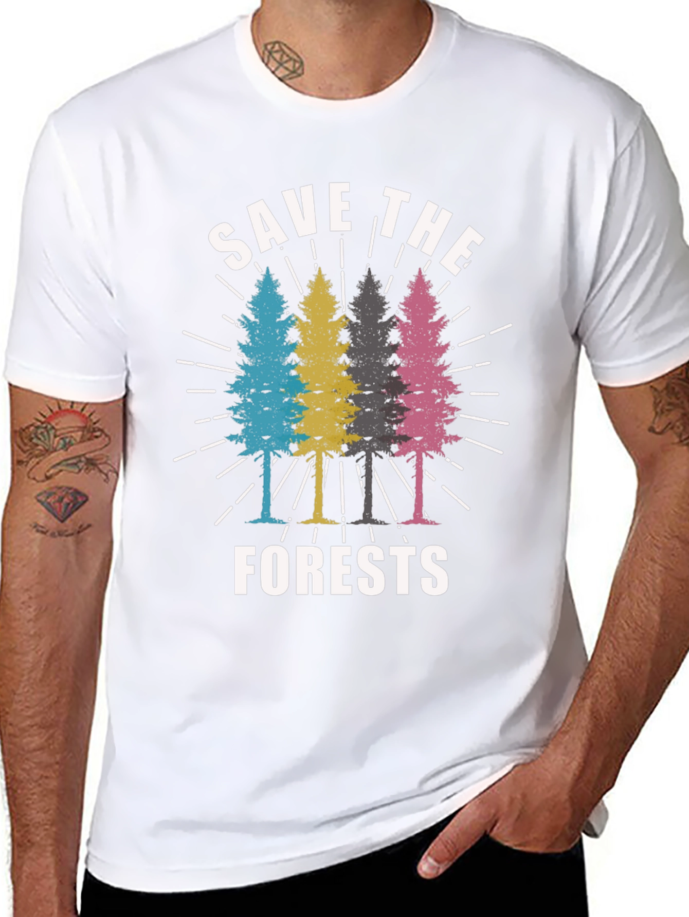 Save the Forests T-Shirt - Eco-Friendly Graphic Tee