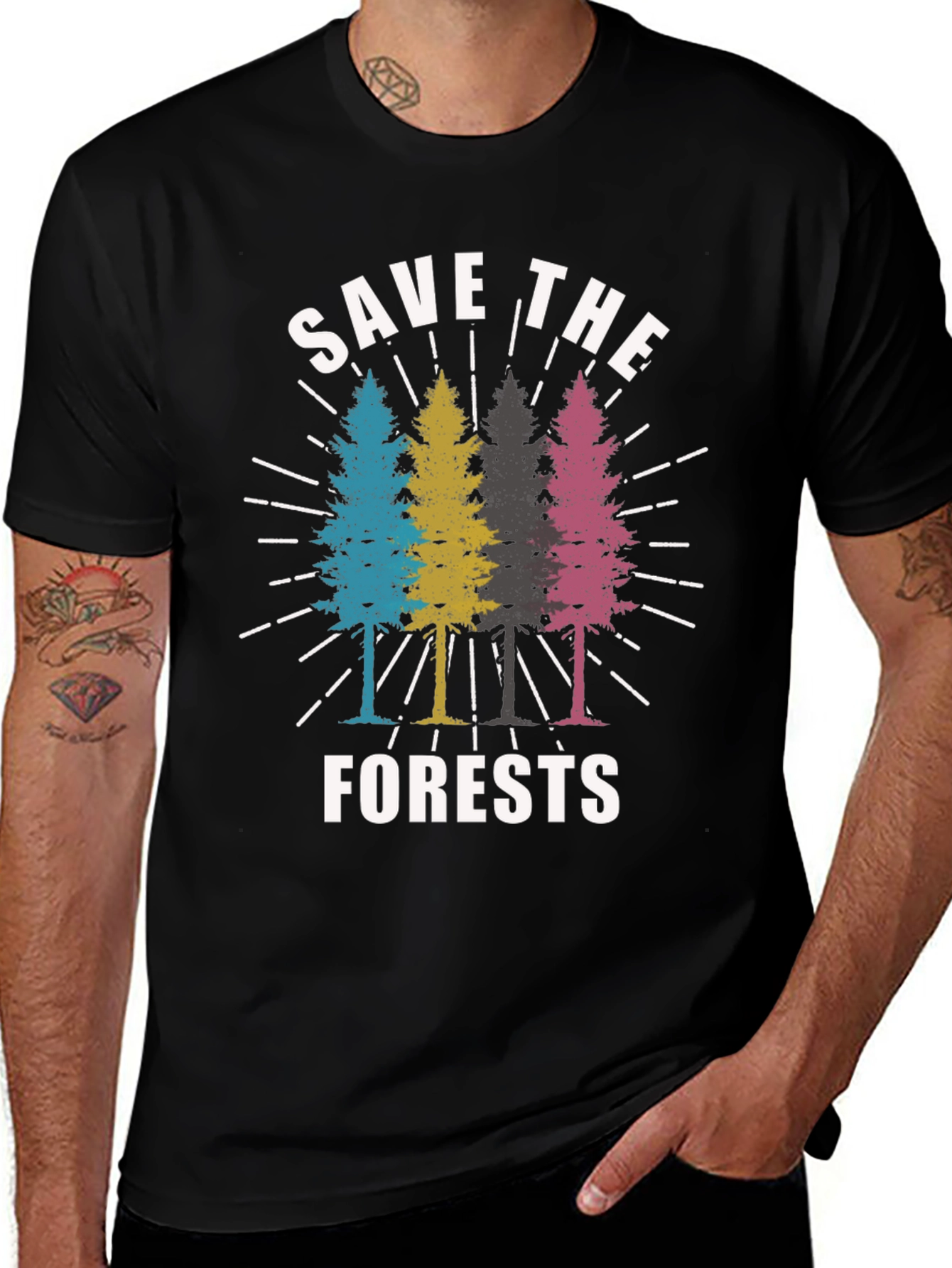 Save the Forests T-Shirt - Eco-Friendly Graphic Tee