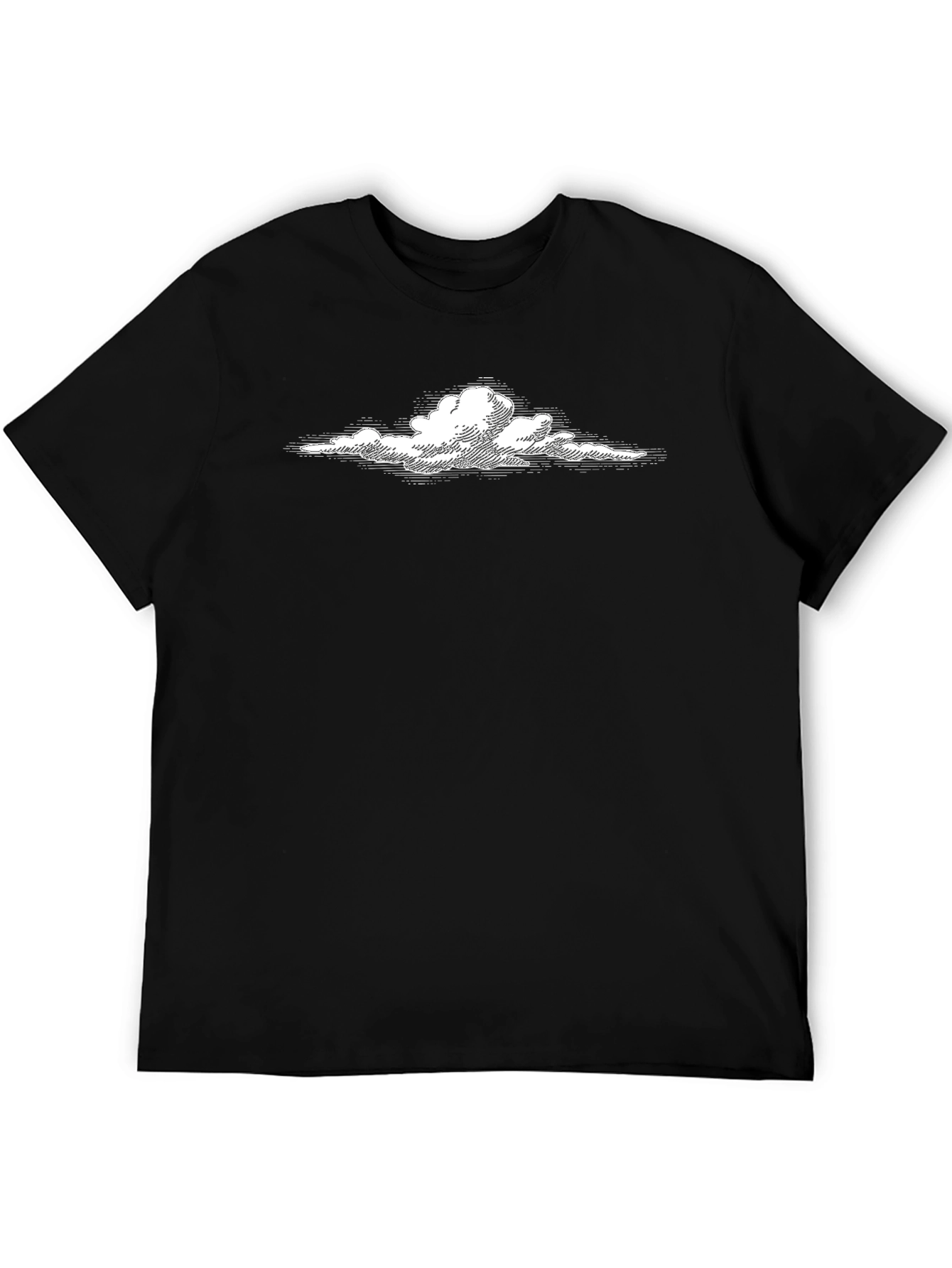 Cloud Graphic T-Shirt - Soft Cotton Blend