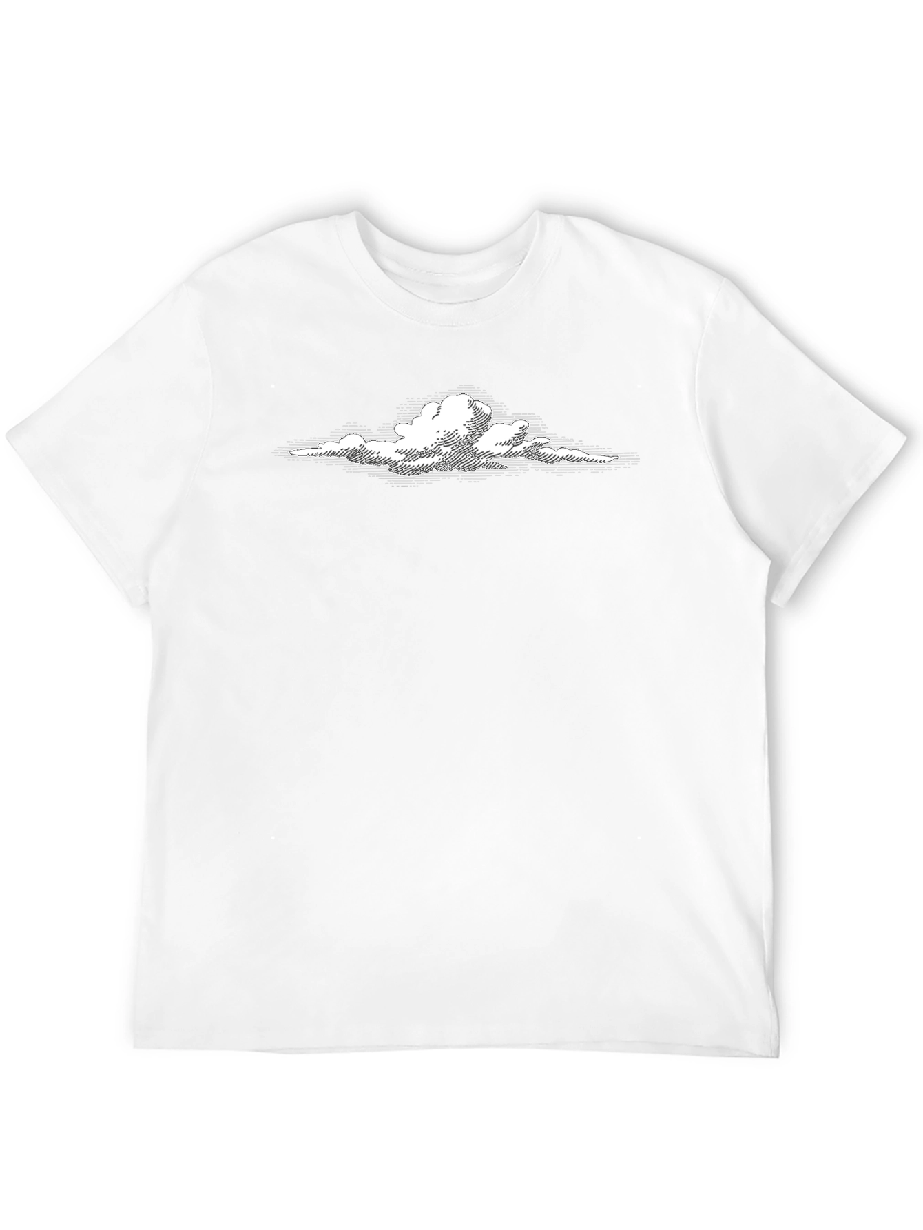 Cloud Graphic T-Shirt - Soft Cotton Blend