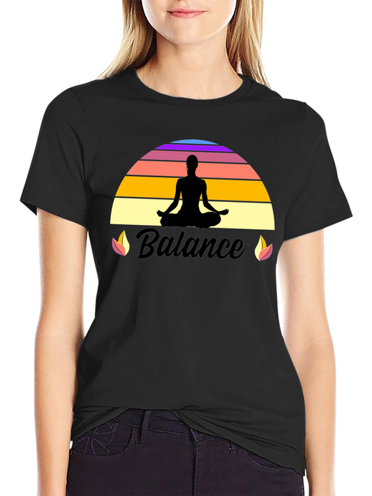 Balance Yoga T-Shirt - Meditate in Style
