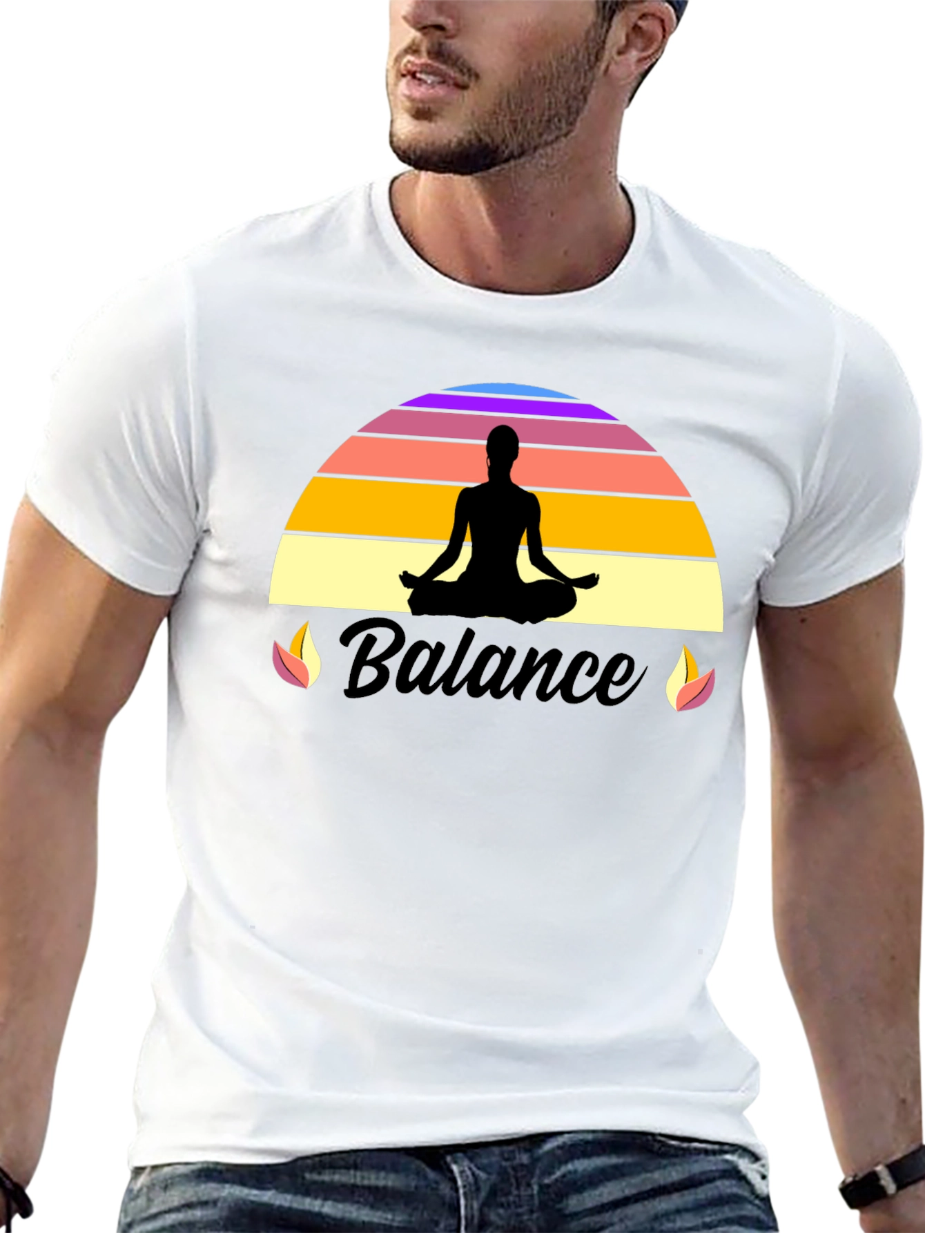 Balance Yoga T-Shirt - Meditate in Style