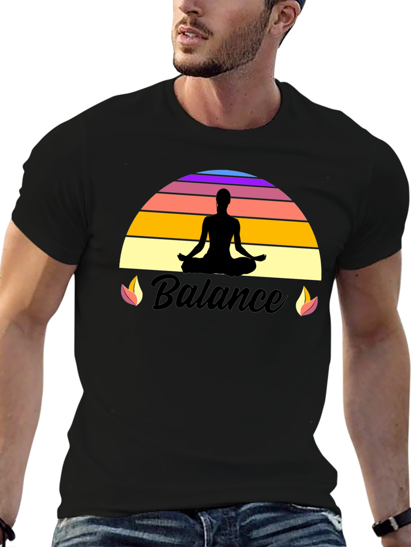 Balance Yoga T-Shirt - Meditate in Style