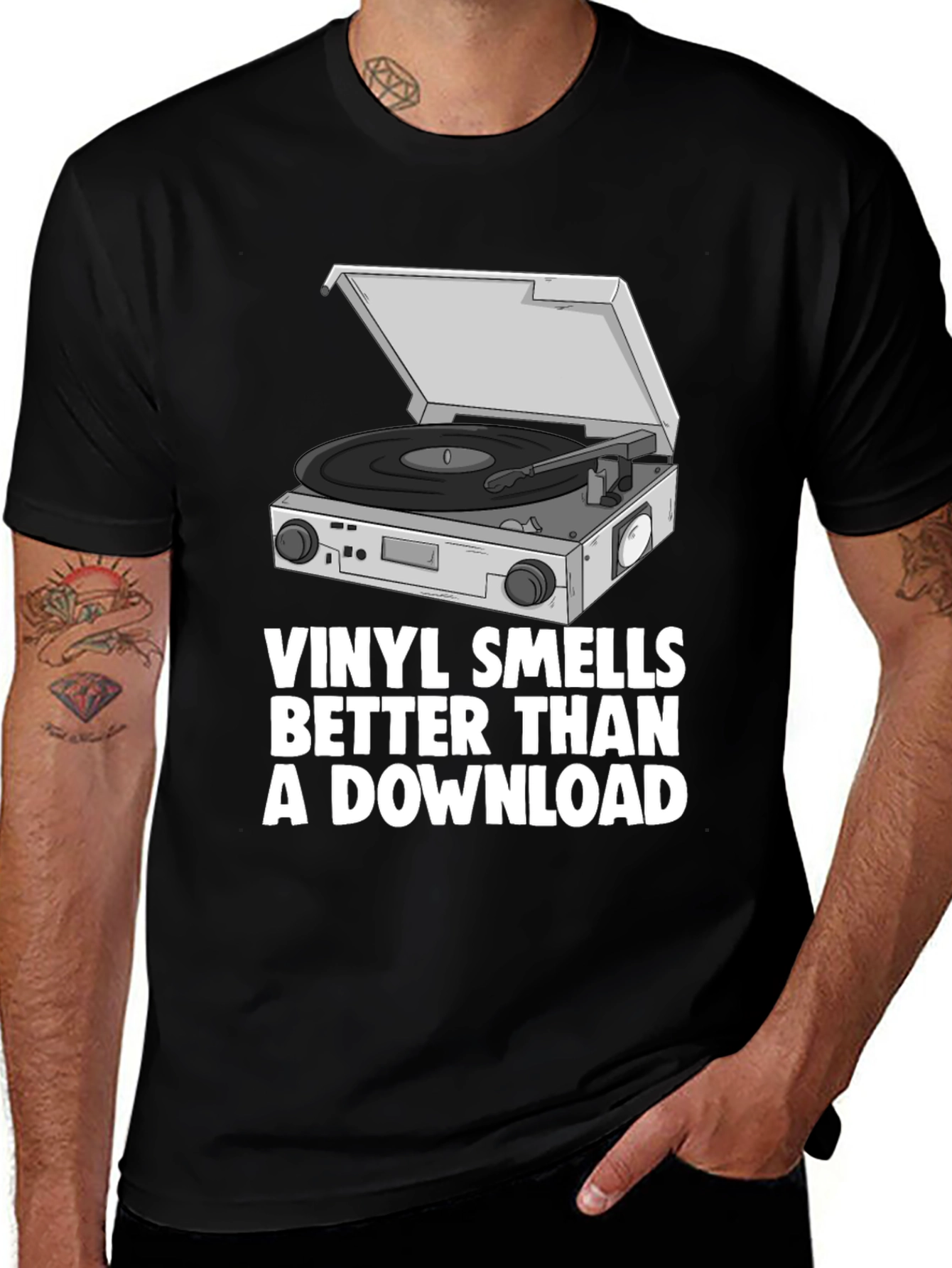 Vinyl Smells Better T-Shirt