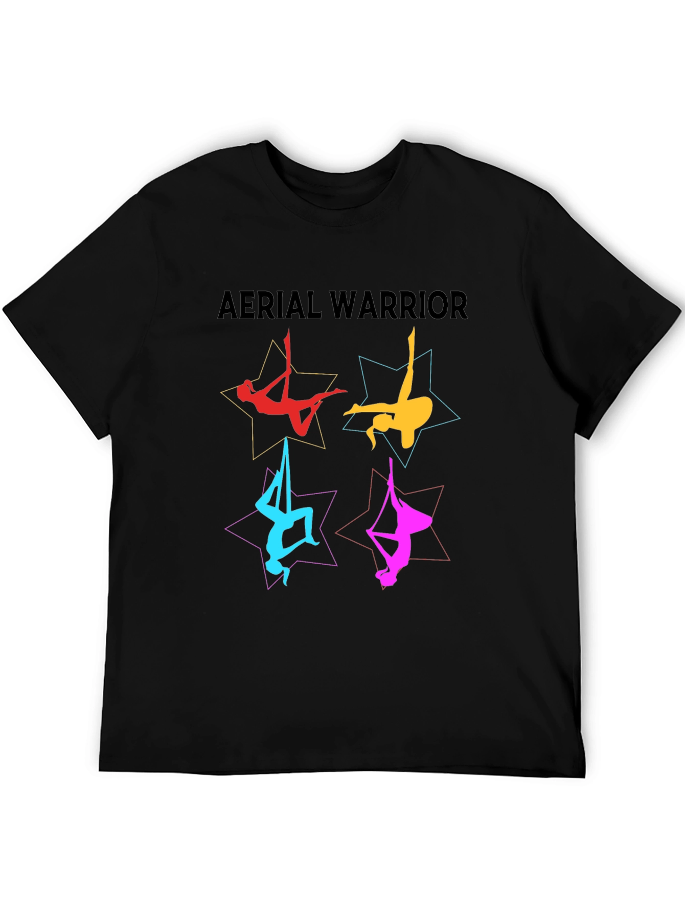 Aerial Warrior T-Shirt - Stylish Acrobatics Design