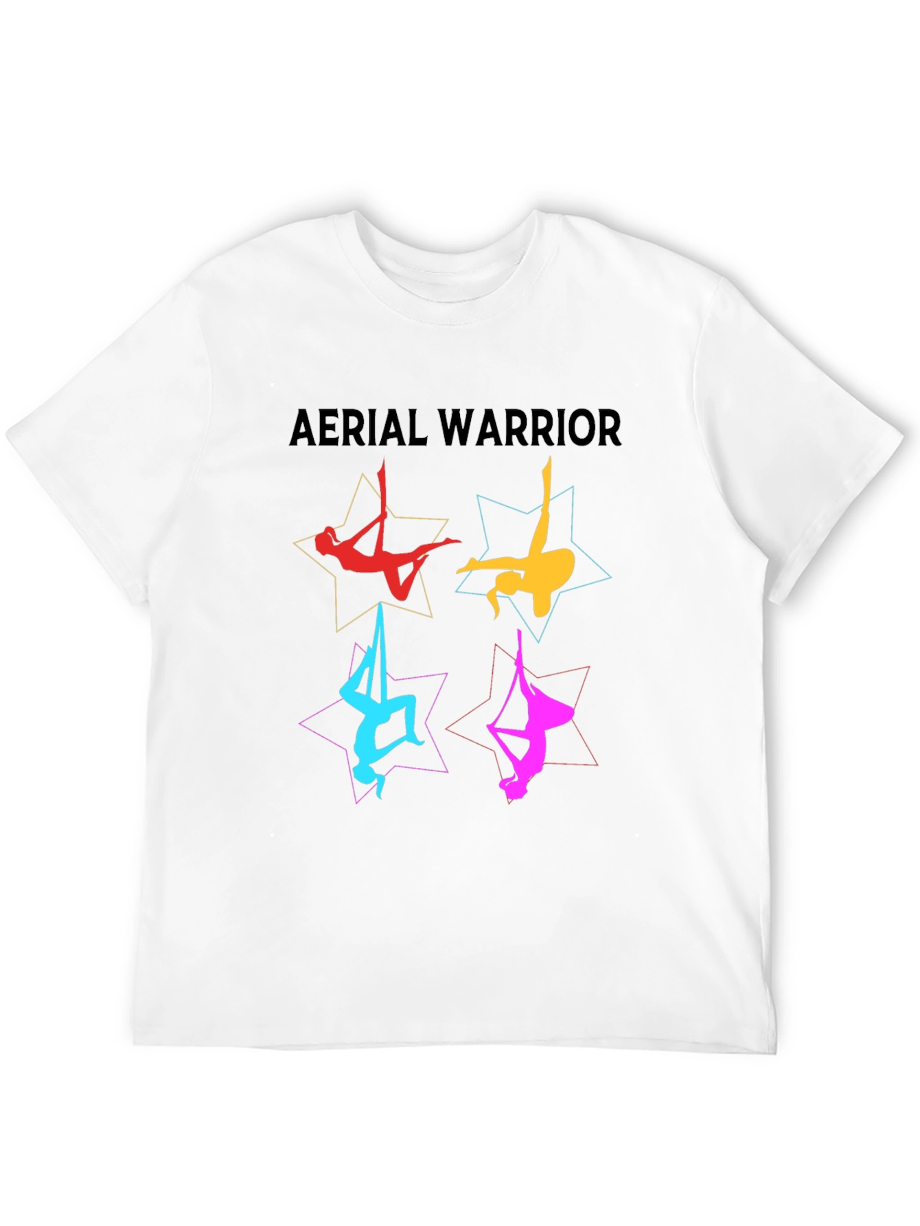 Aerial Warrior T-Shirt - Stylish Acrobatics Design