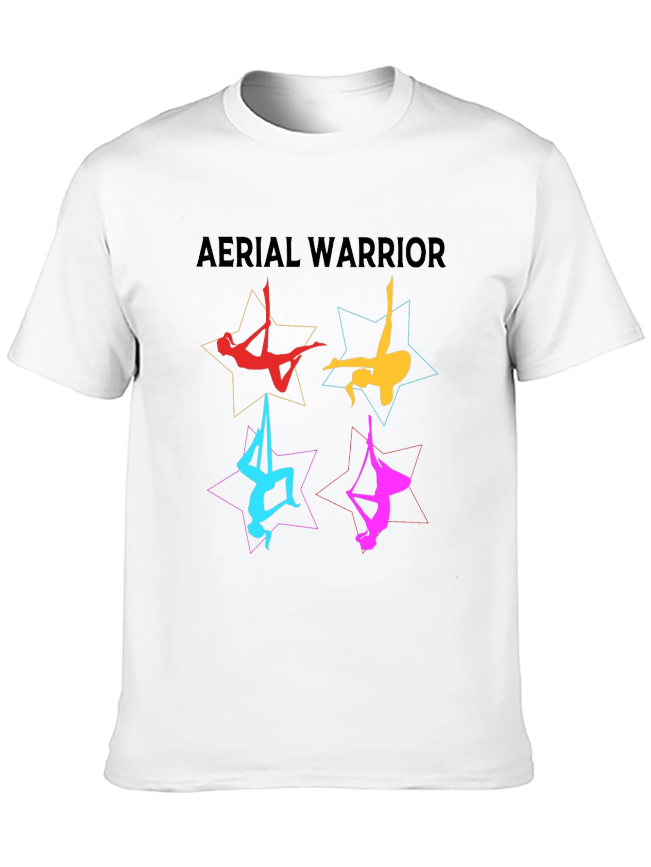 Aerial Warrior T-Shirt - Stylish Acrobatics Design