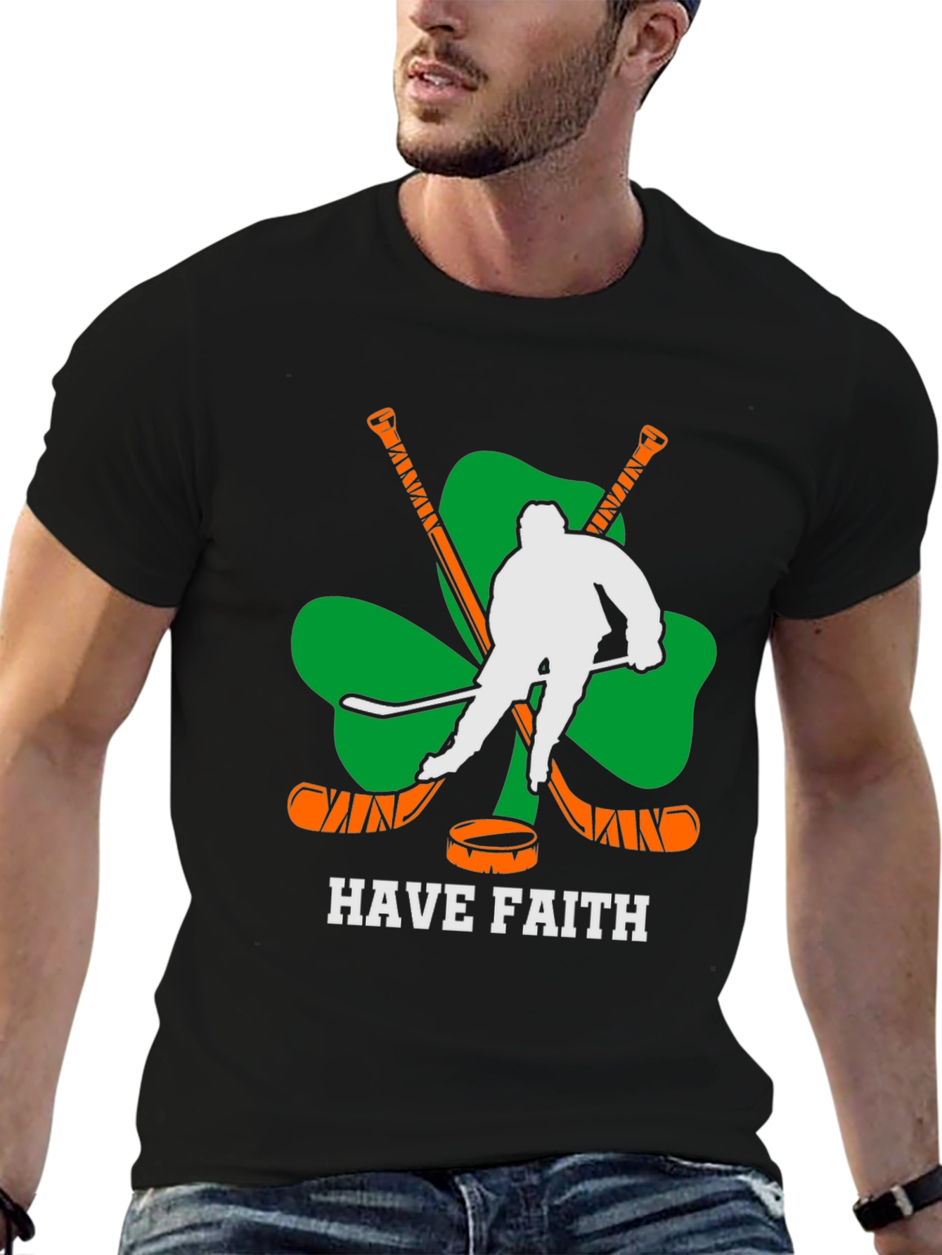 Irish Hockey T-Shirt - Have Faith Tee