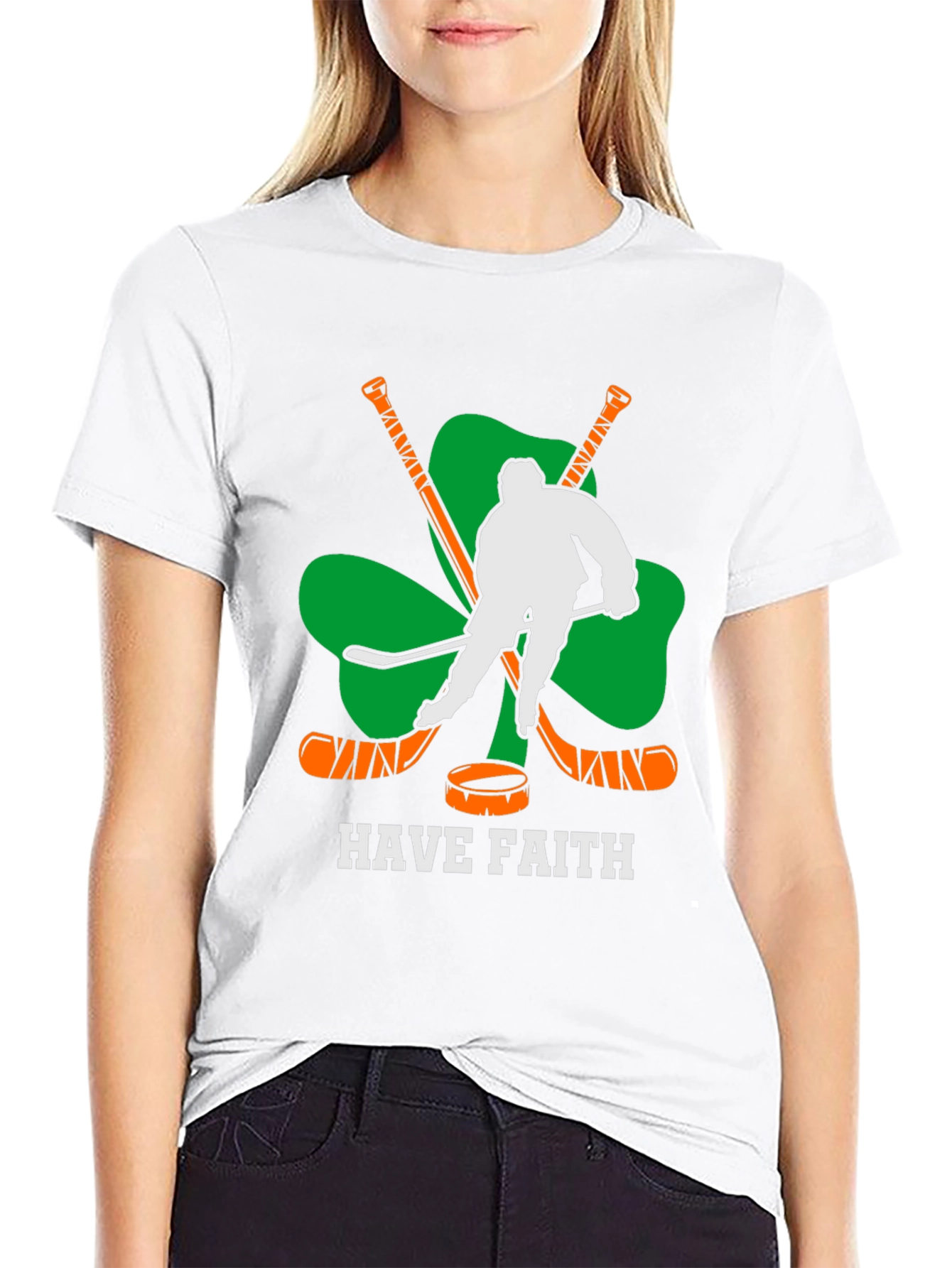 Irish Hockey T-Shirt - Have Faith Tee