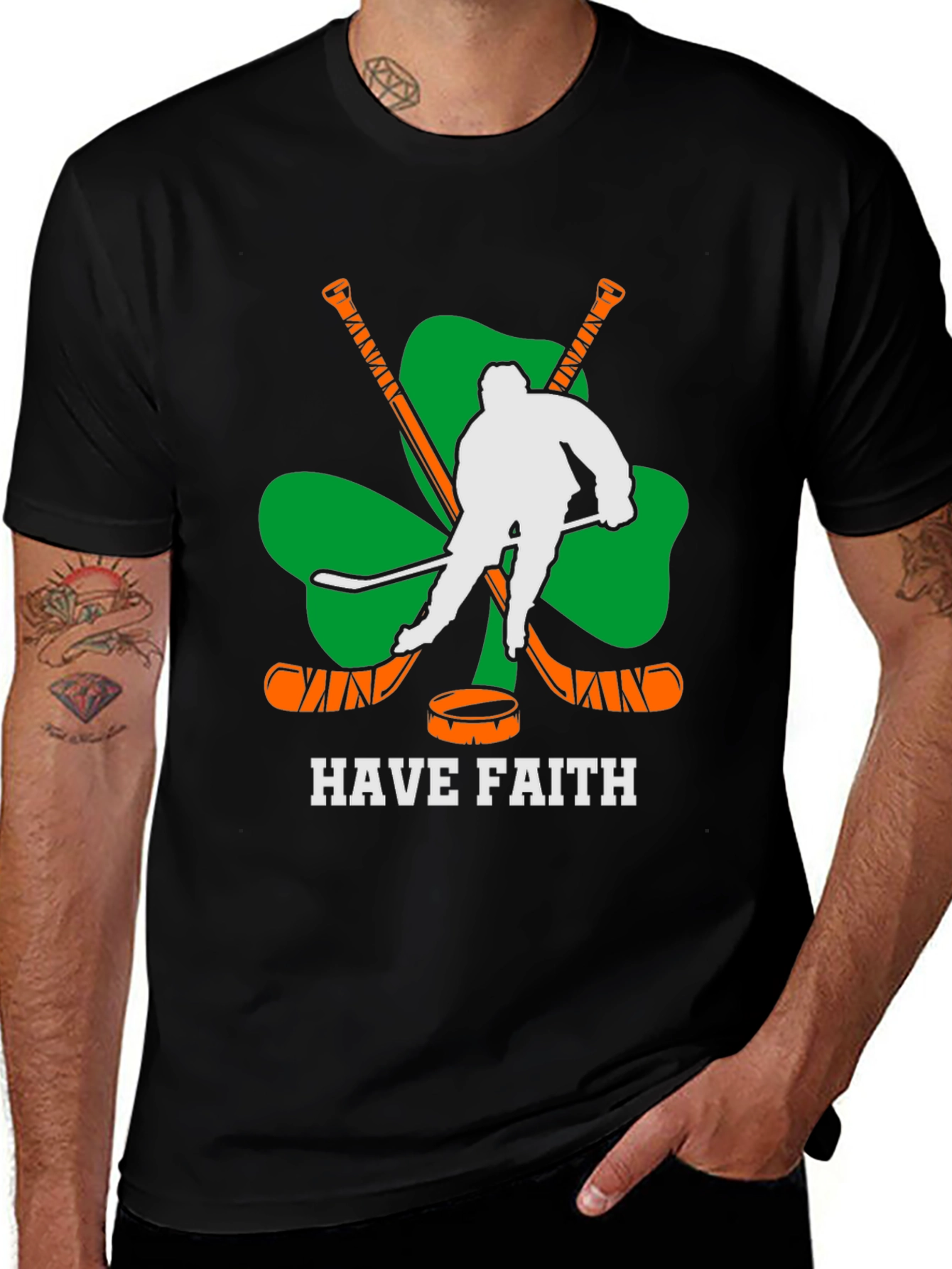 Irish Hockey T-Shirt - Have Faith Tee