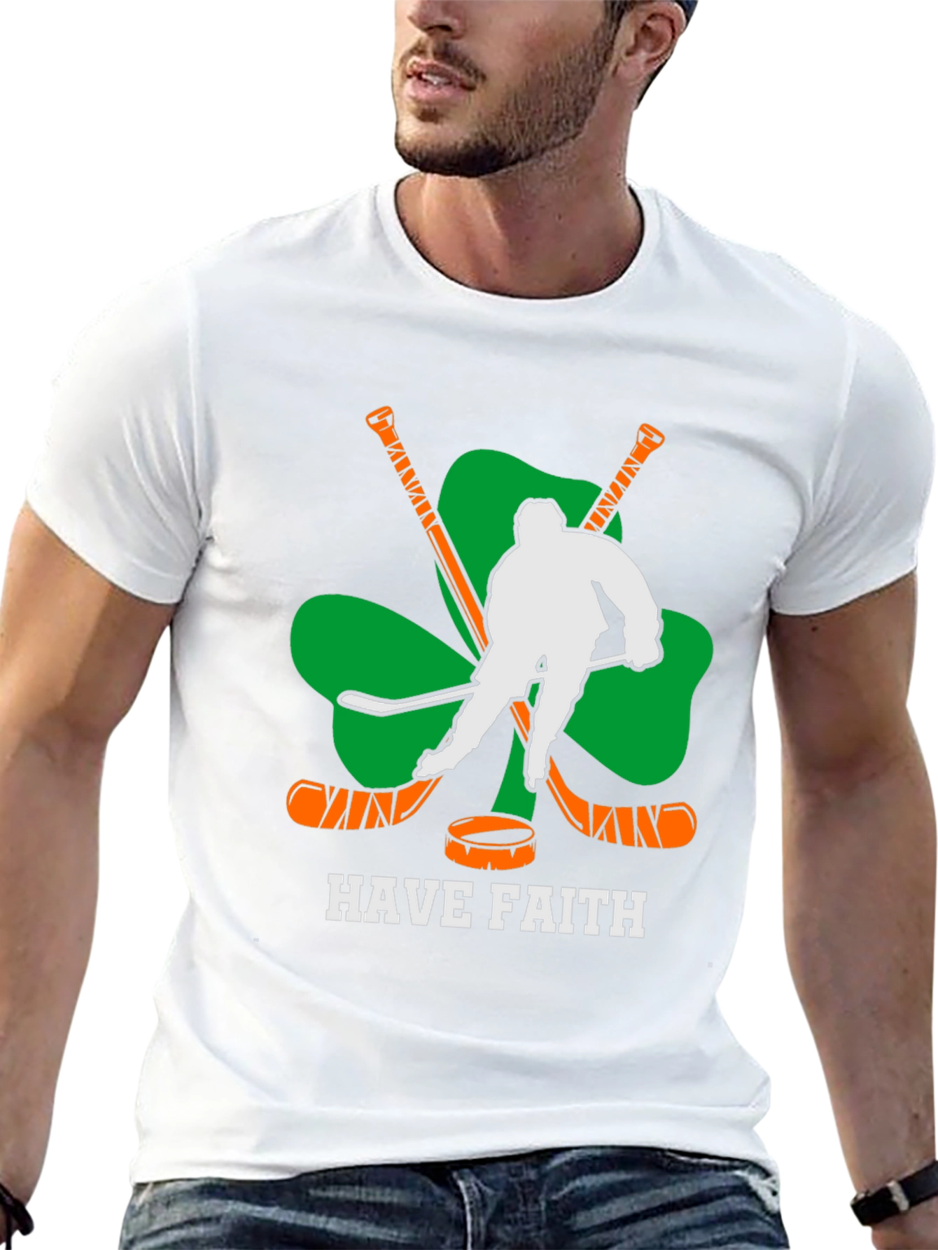 Irish Hockey T-Shirt - Have Faith Tee
